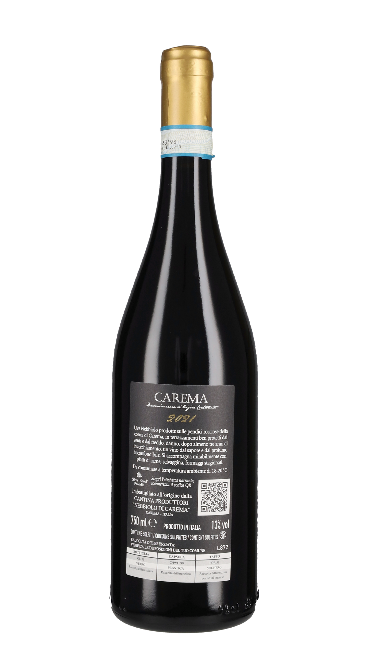 Carema Classico 'Etichetta Nera' Produttori di Carema 2021