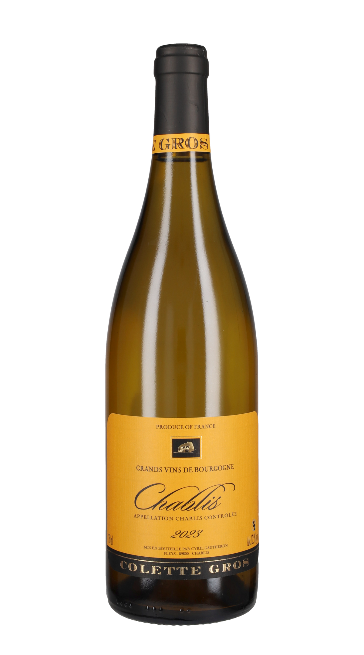 Chablis Domaine Colette Gros 2023