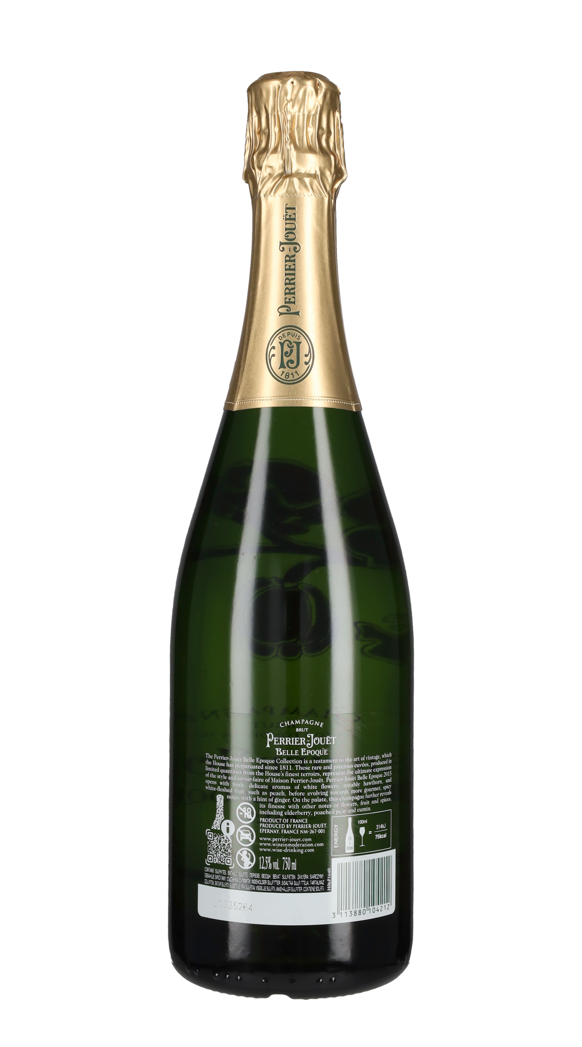 Champagne Brut 'Belle Epoque' Perrier Jouet 2015