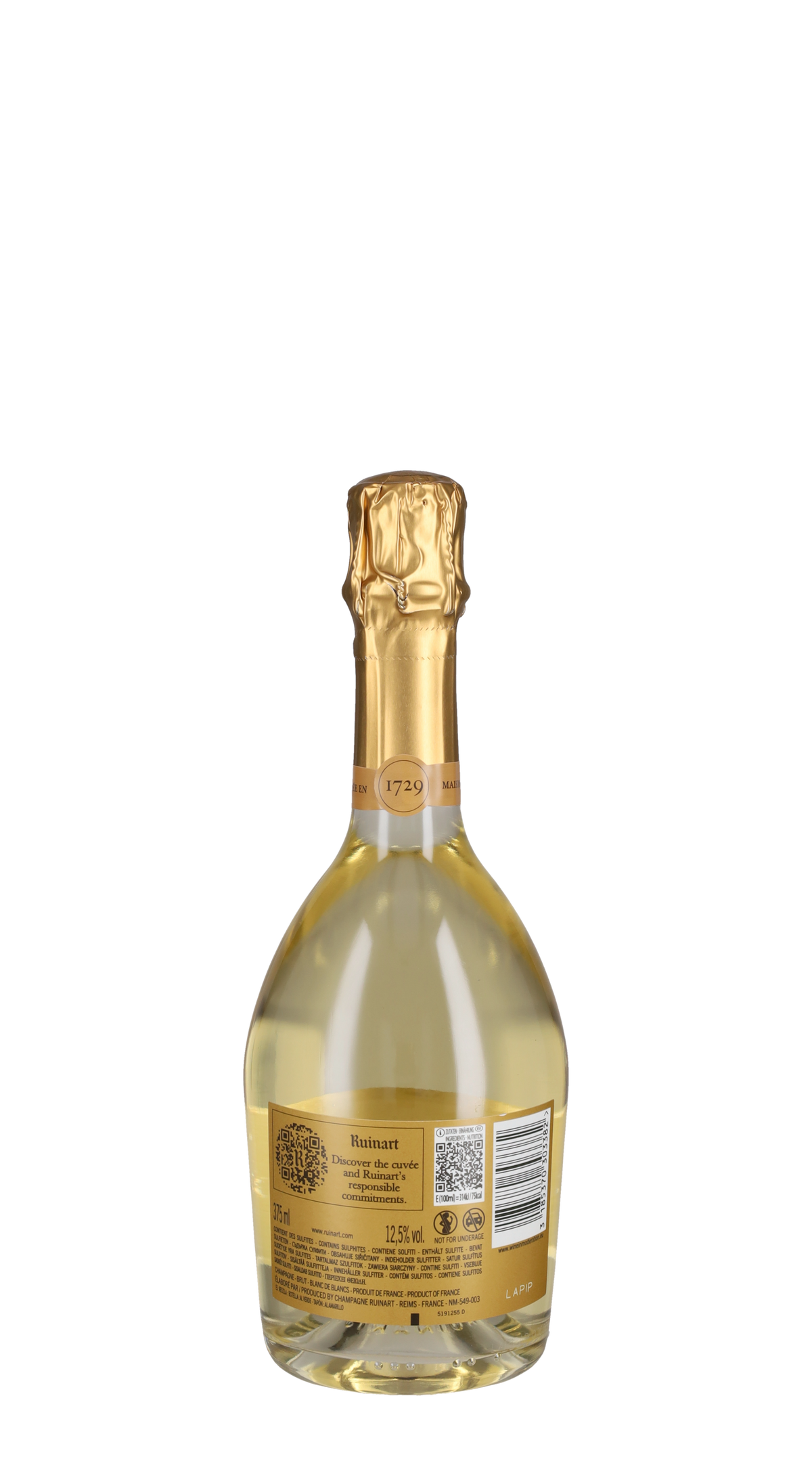 Champagne Brut Blanc de Blancs Ruinart - 37.5cl