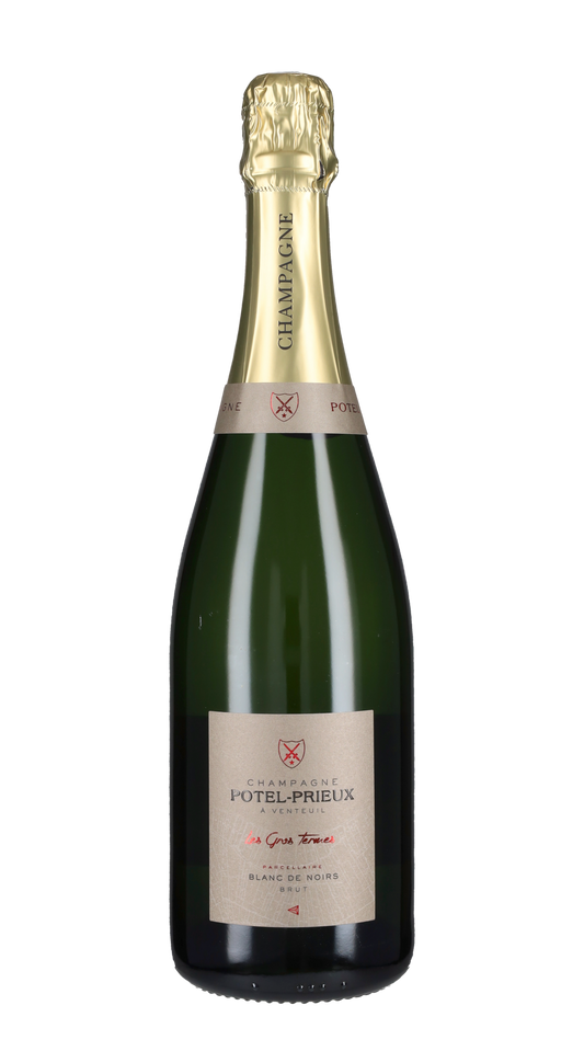 Champagne Brut Blanc de Noirs 'Les Gros Termes' Potel-Prieux