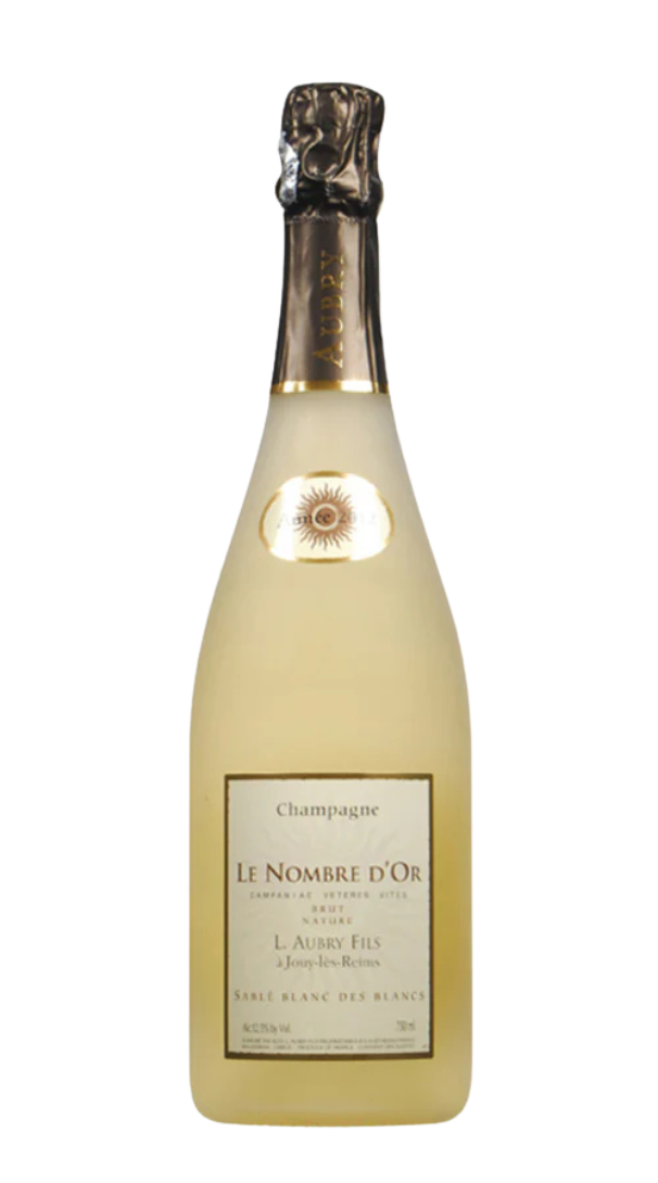 Champagne Brut Blanc des Blancs 'Le Nombre d'Or Sablé' Aubry 2015