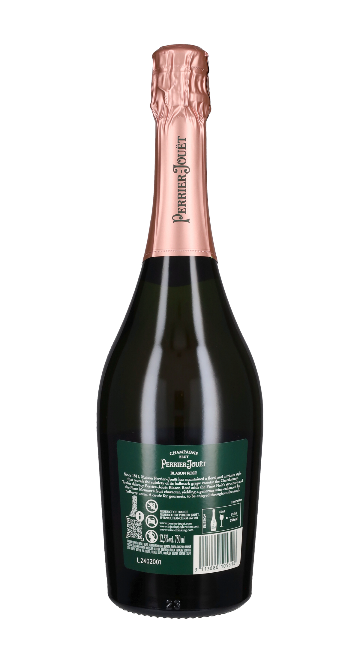 Champagne Brut 'Blason Rosé' Perrier Jouet