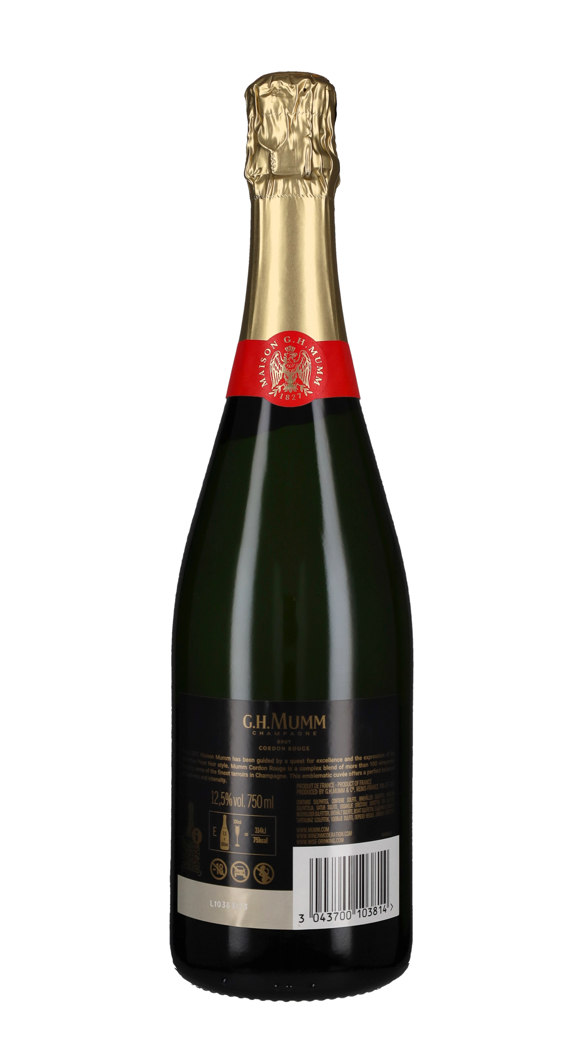 Champagne Brut 'Cordon Rouge' Mumm