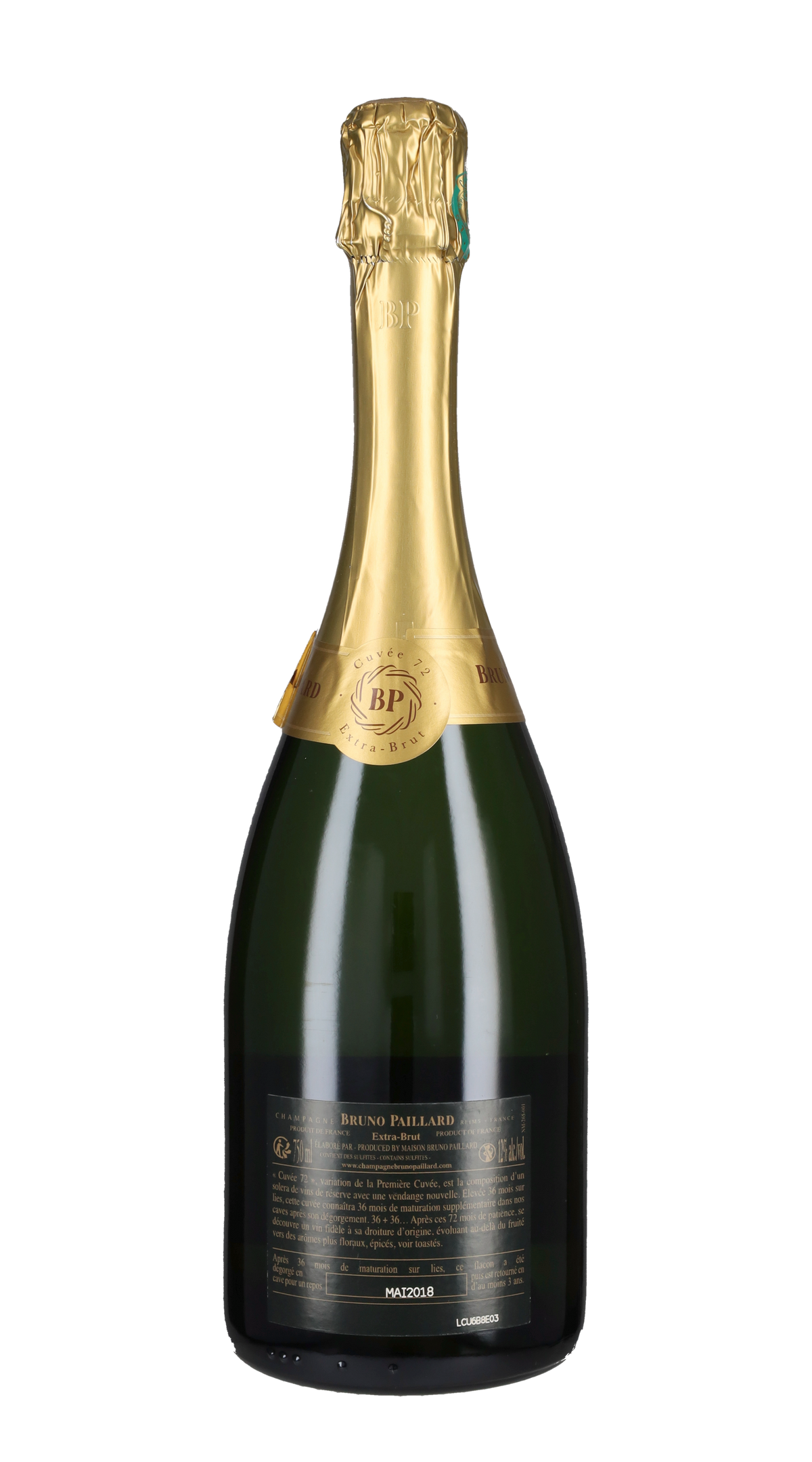 Champagne Extra Brut 'Cuvée 72' Bruno Paillard