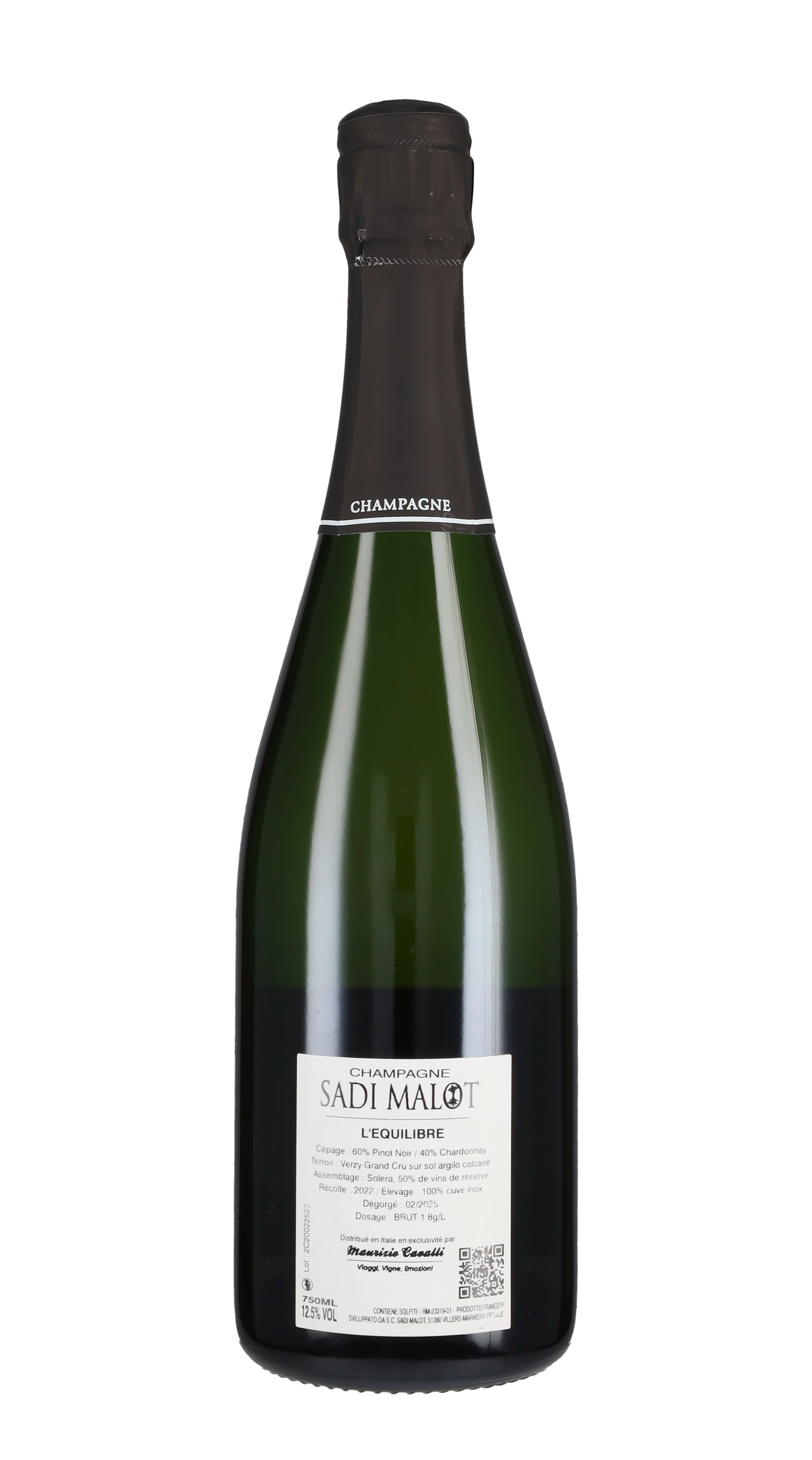Champagne Brut 'Equilibre' Sadi Malot