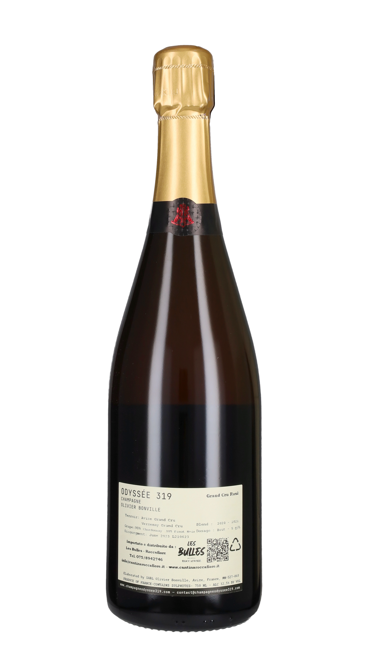 Champagne Brut Rosé Odyssée