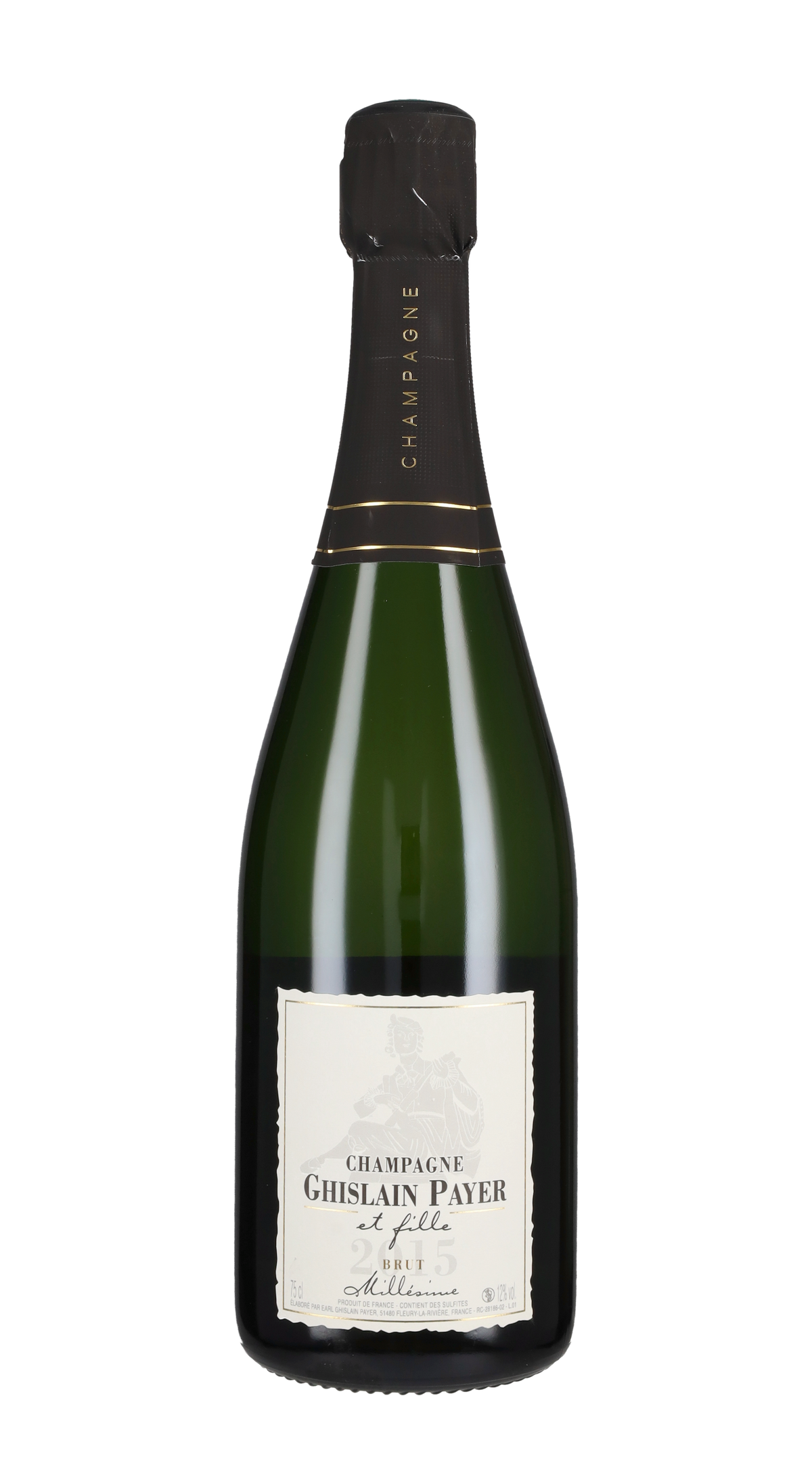 Champagne Brut Millesime Ghislain Payer et Fille 2015