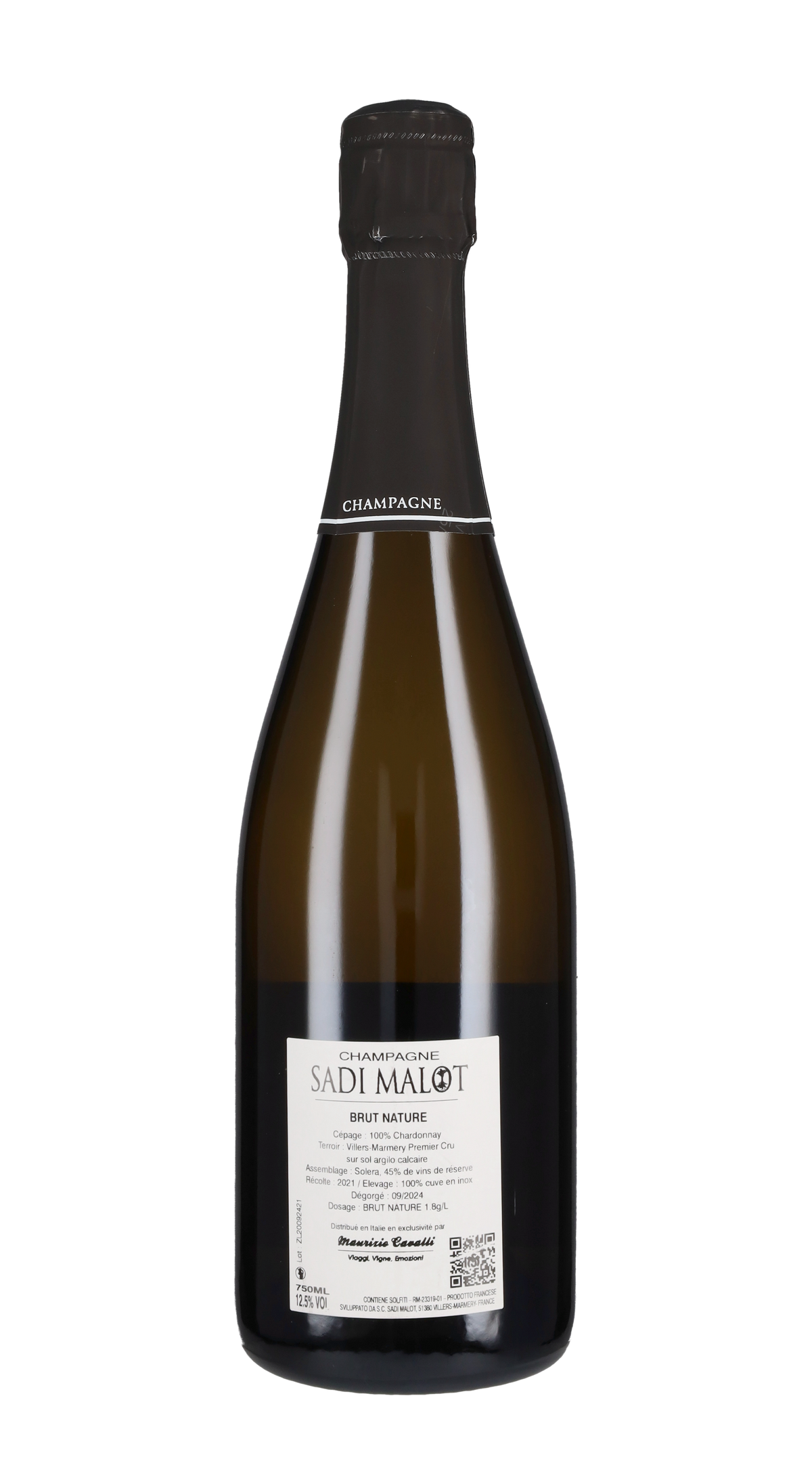Champagne Brut Nature Sadi Malot