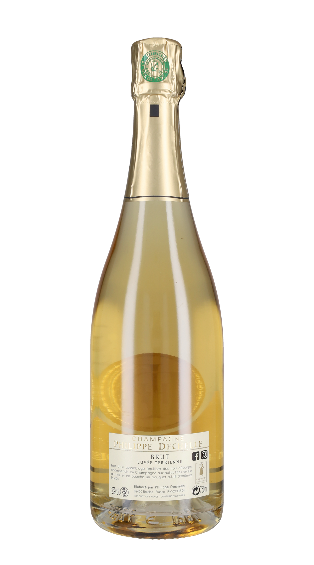 Champagne 'Cuvée Terrienne' Philippe Dechelle
