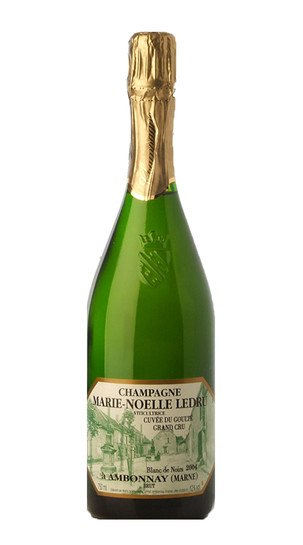 Champagne Extra Brut Grand Cru Blanc de Noirs 'Cuvée Goulté' Marie Ledru 2015