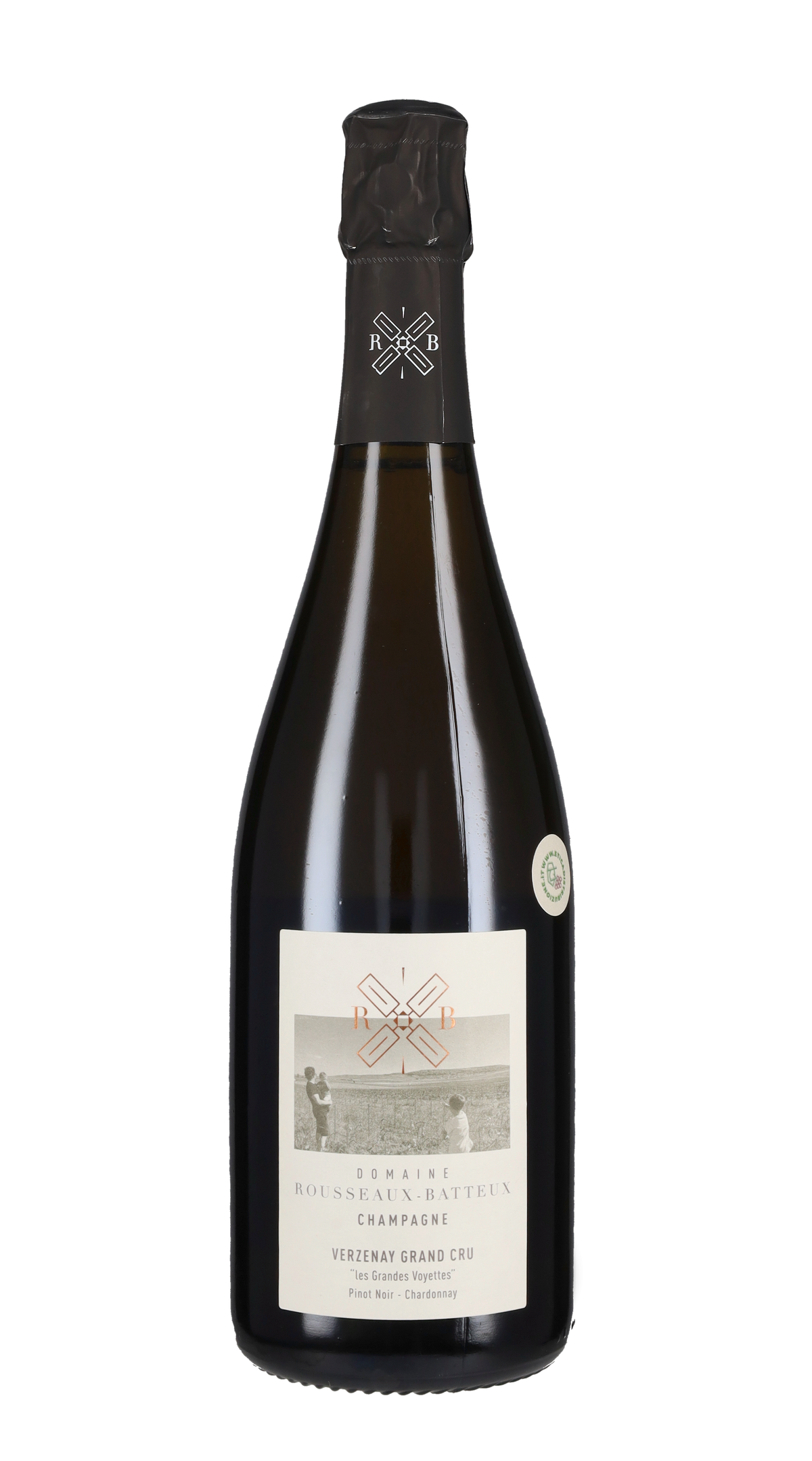 Champagne Extra Brut Grand Cru 'Grandes Voyettes' Rousseaux-Batteux 2020