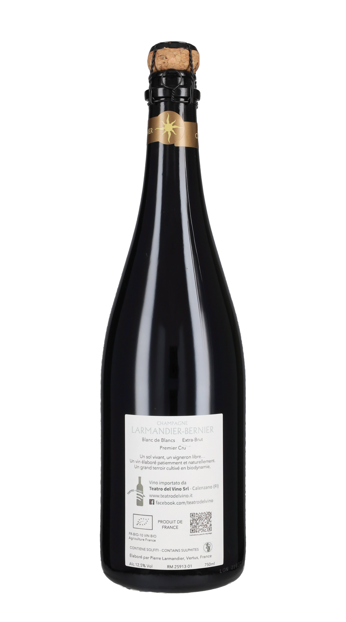 Champagne Extra Brut 'Longitude' Larmandier Bernier