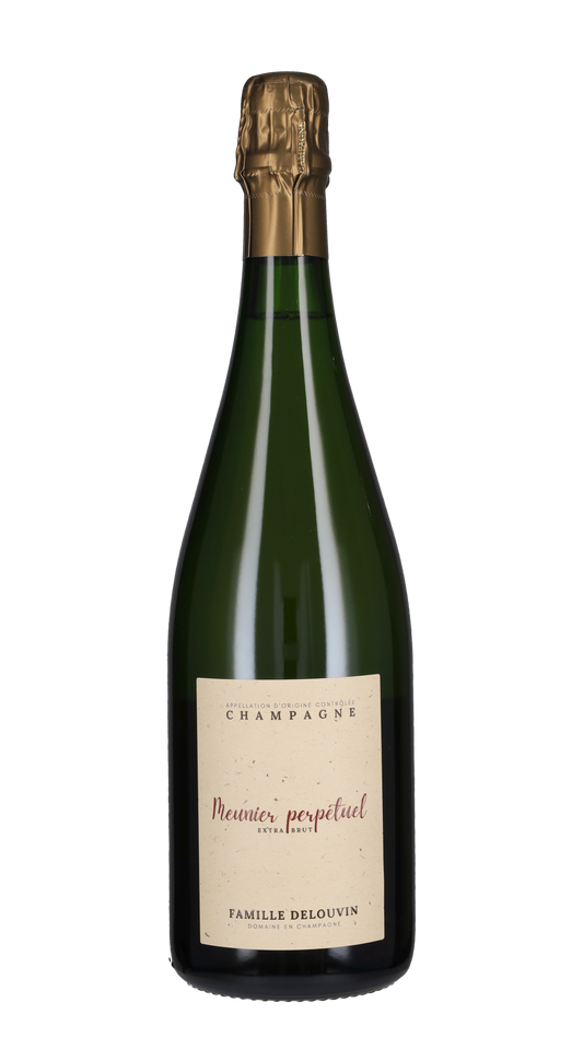 Champagne Extra Brut 'Meunier Perpetuel' Famille Delouvin