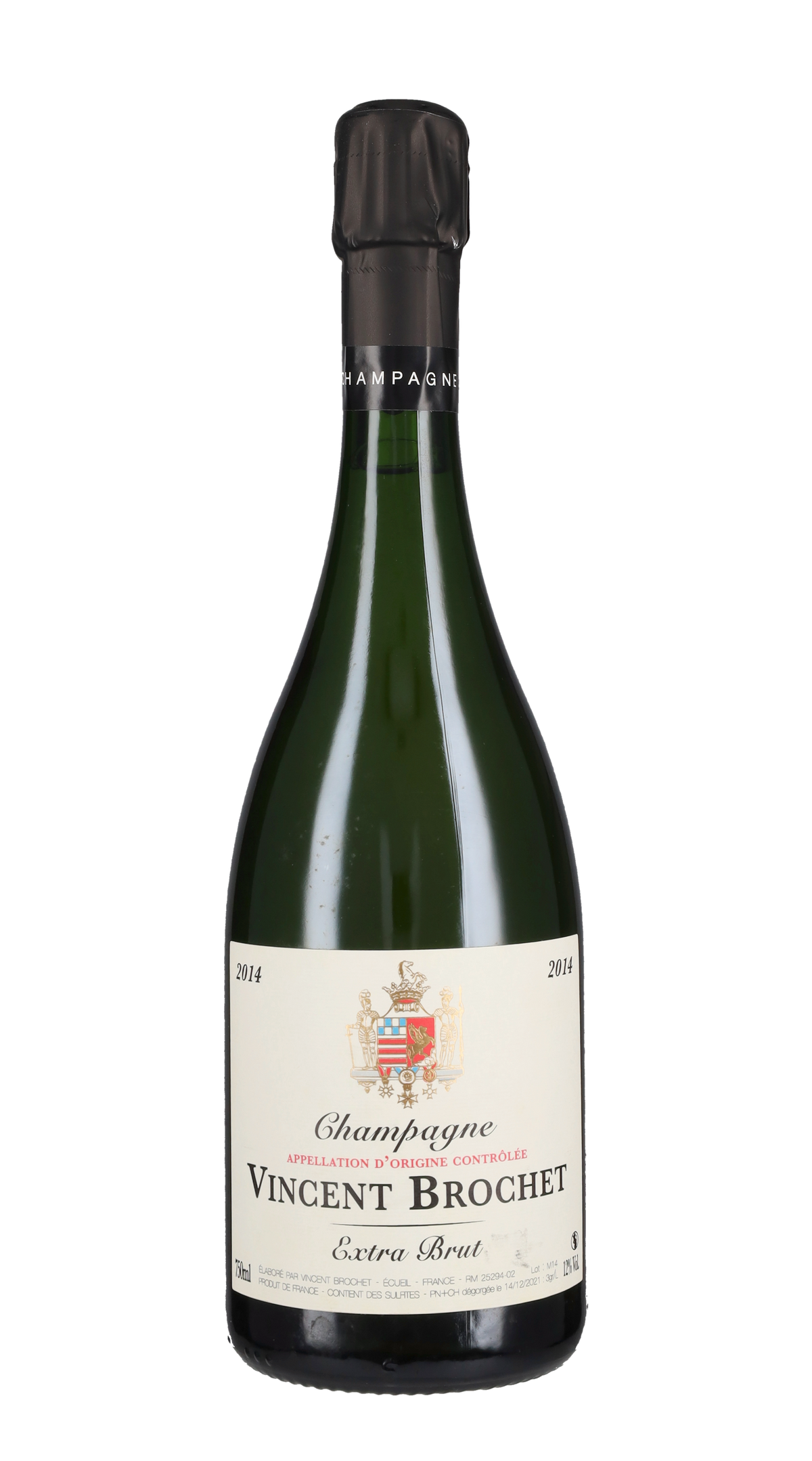 Champagne Extra Brut Millesimè Vincent Brochet 2014