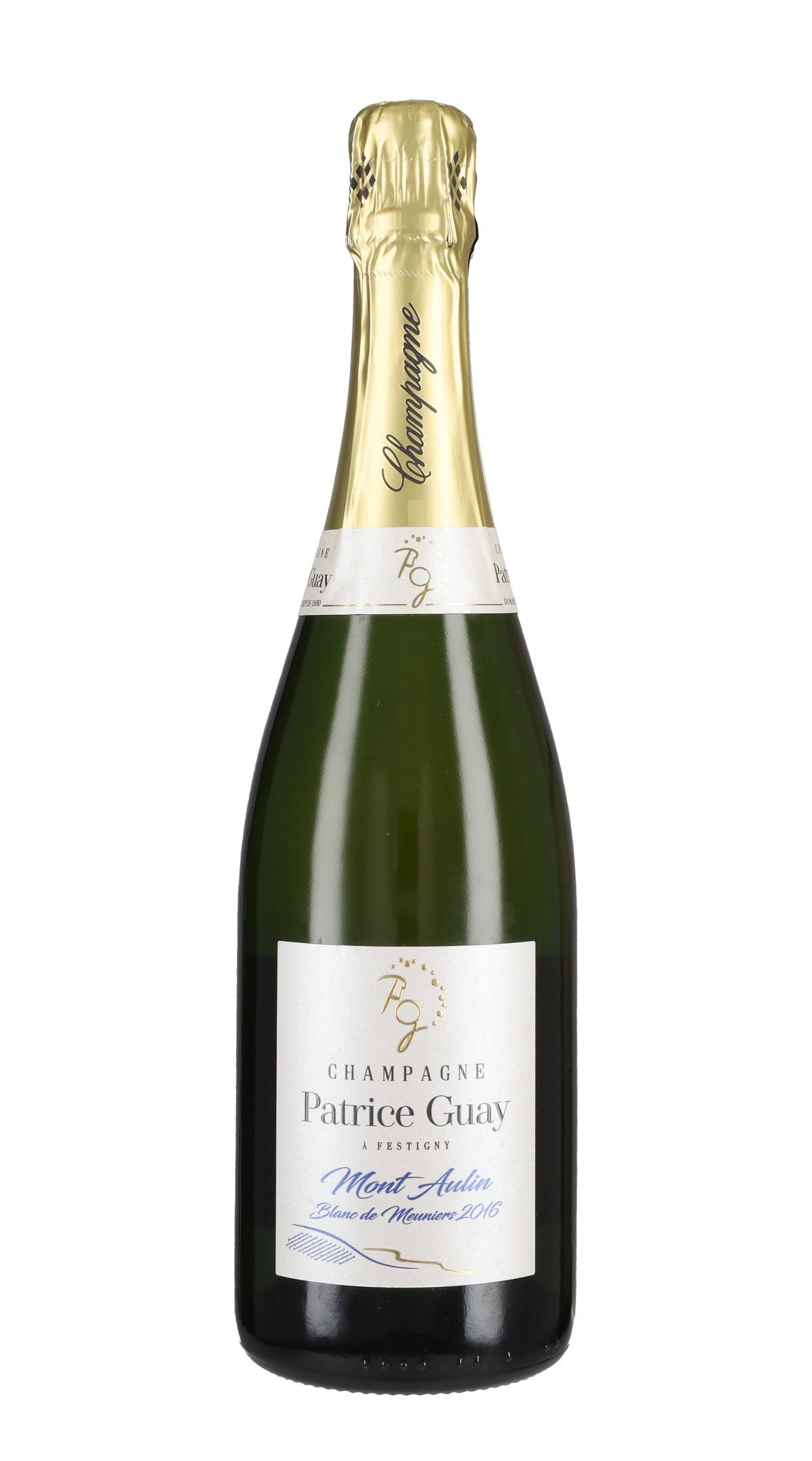 Champagne Extra Brut 'Mont Aulin' Patrice Guay 2016