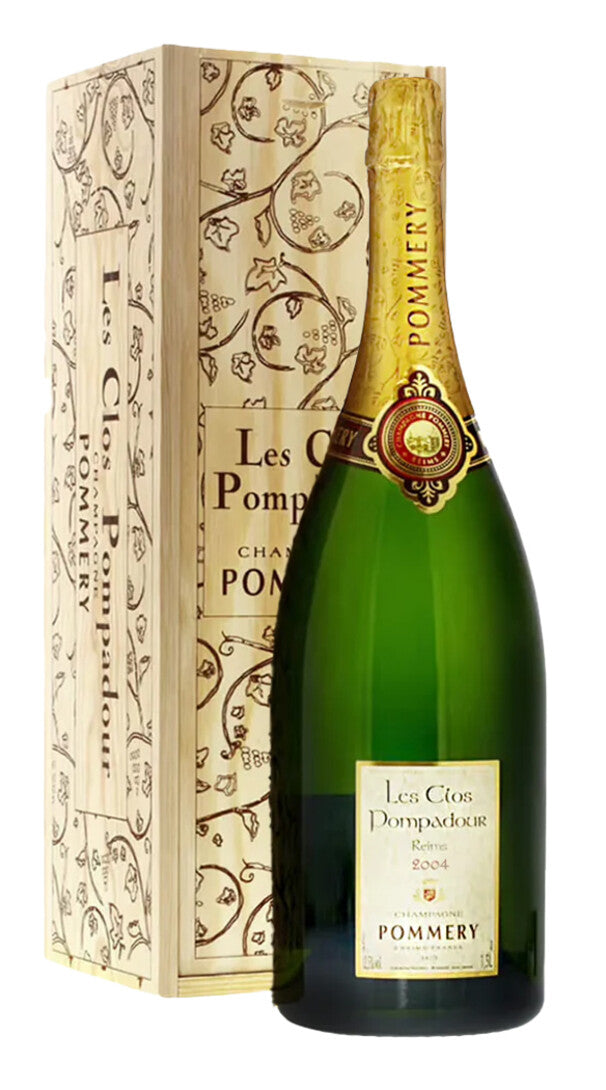 Champagne 'Les Clos Pompadour' Magnum Pommery 2004 (confezione)