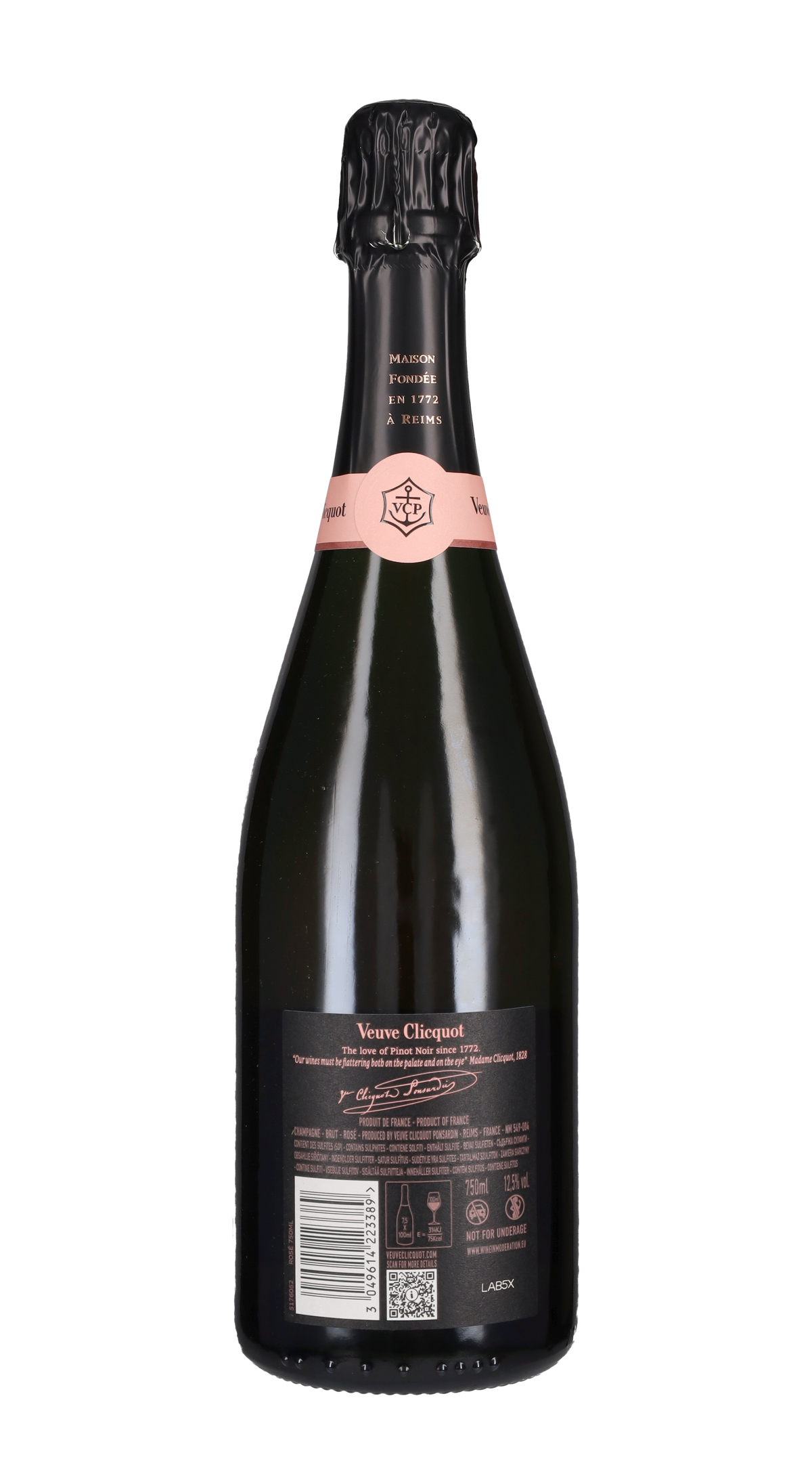 Champagne Rosé Brut Veuve Clicquot