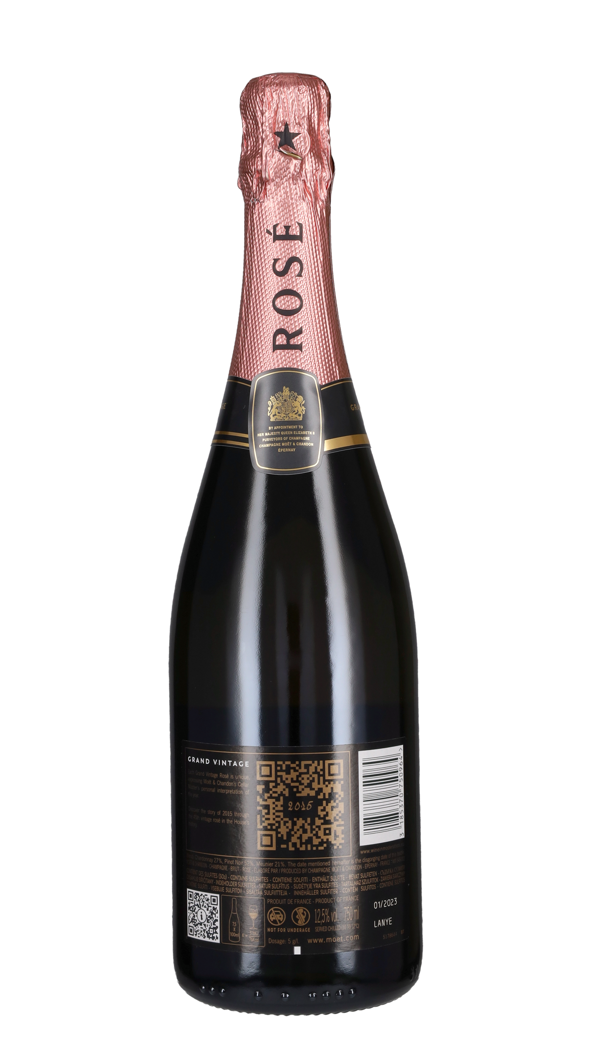 Champagne Rosé Extra Brut 'Grand Vintage' Moët & Chandon 2015