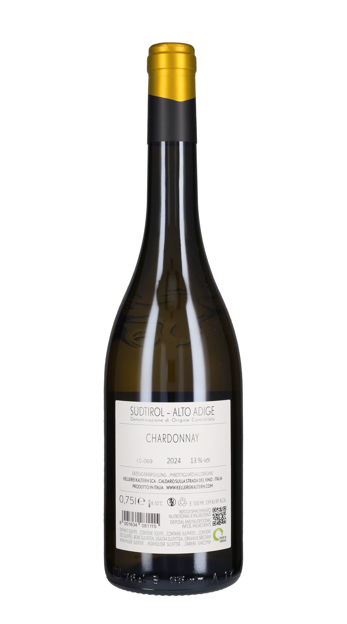 Chardonnay Cantina di Caldaro Kaltern 2024