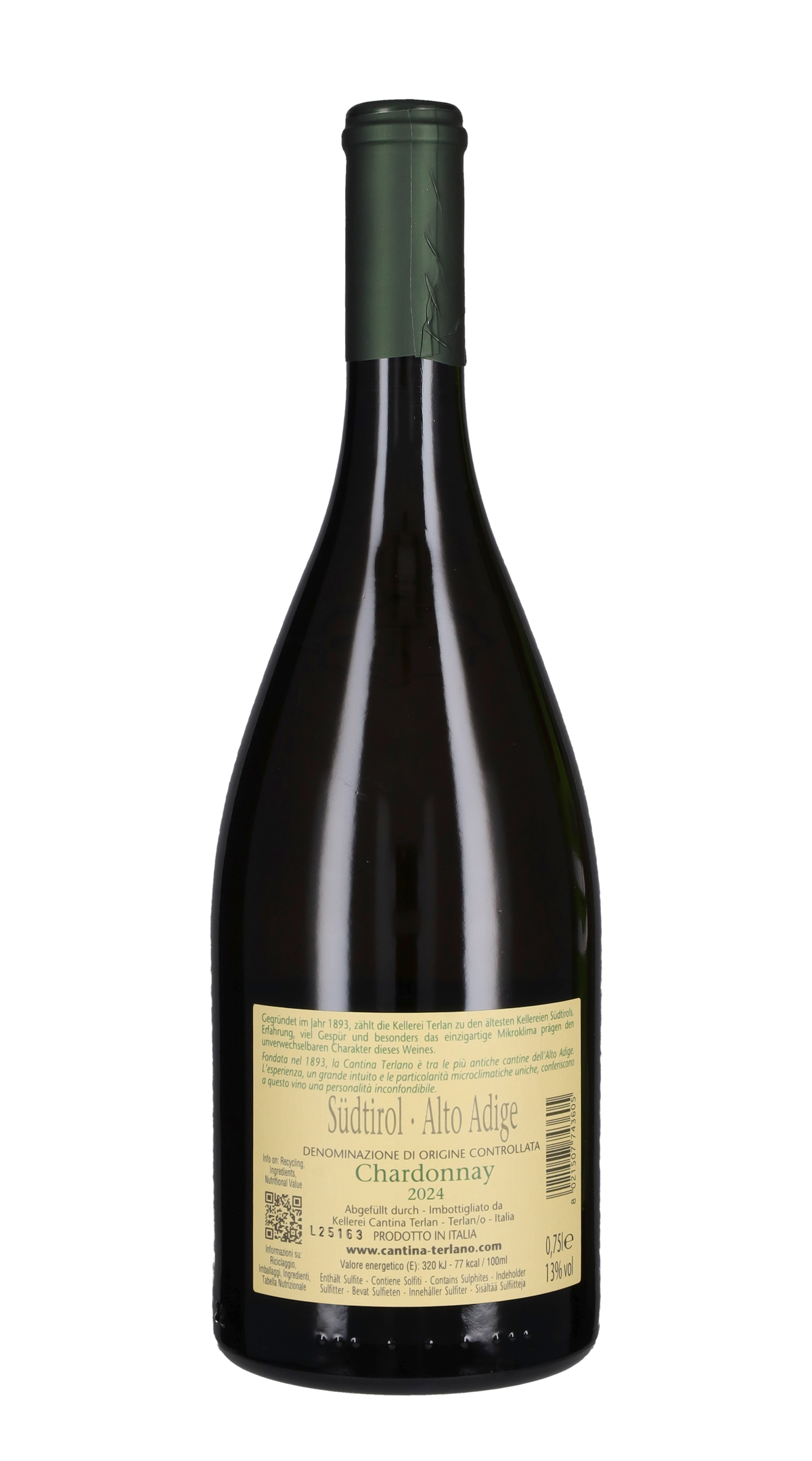 Chardonnay Cantina Terlano 2024