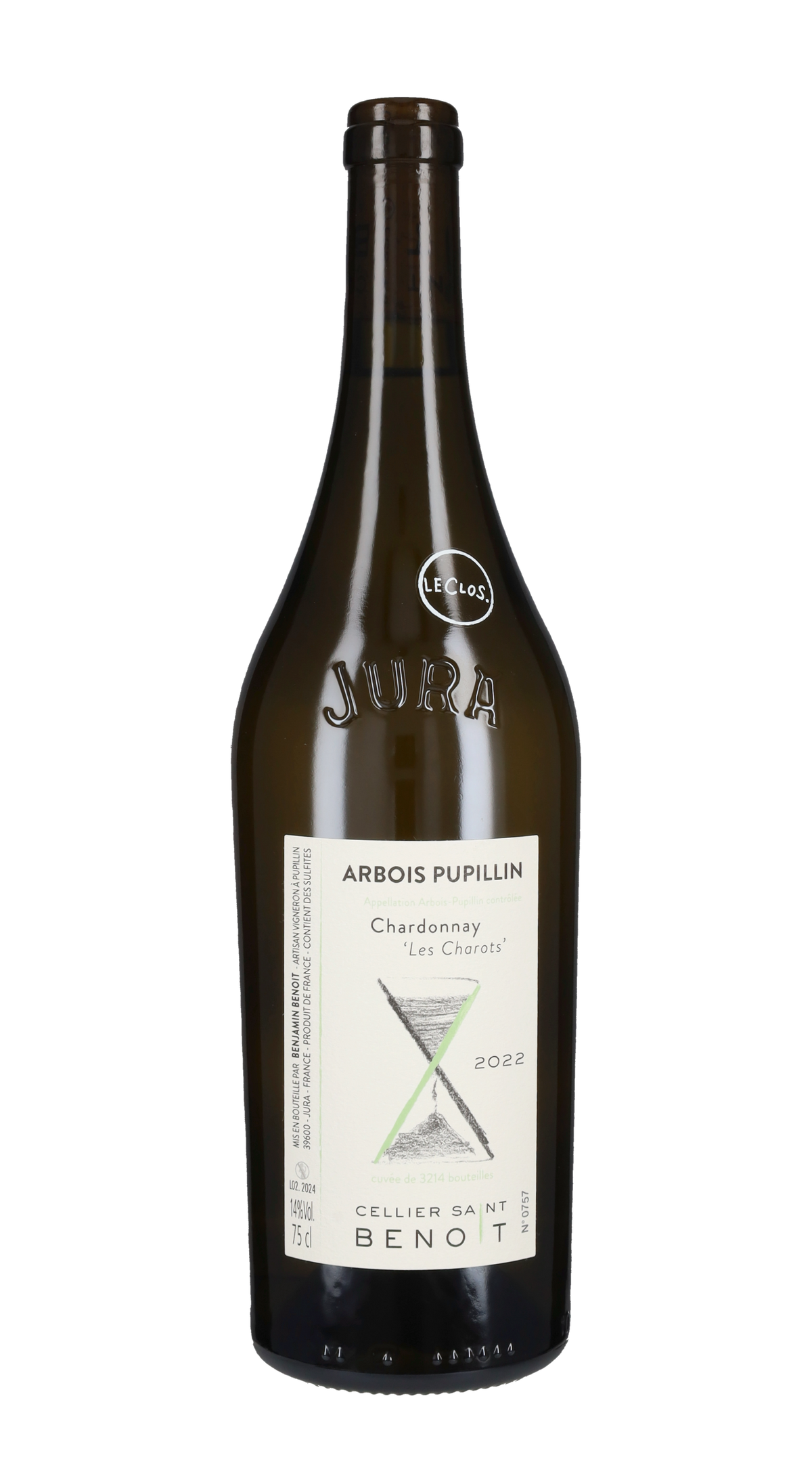 Chardonnay 'Les Charots' Cellier Saint Benoit 2022