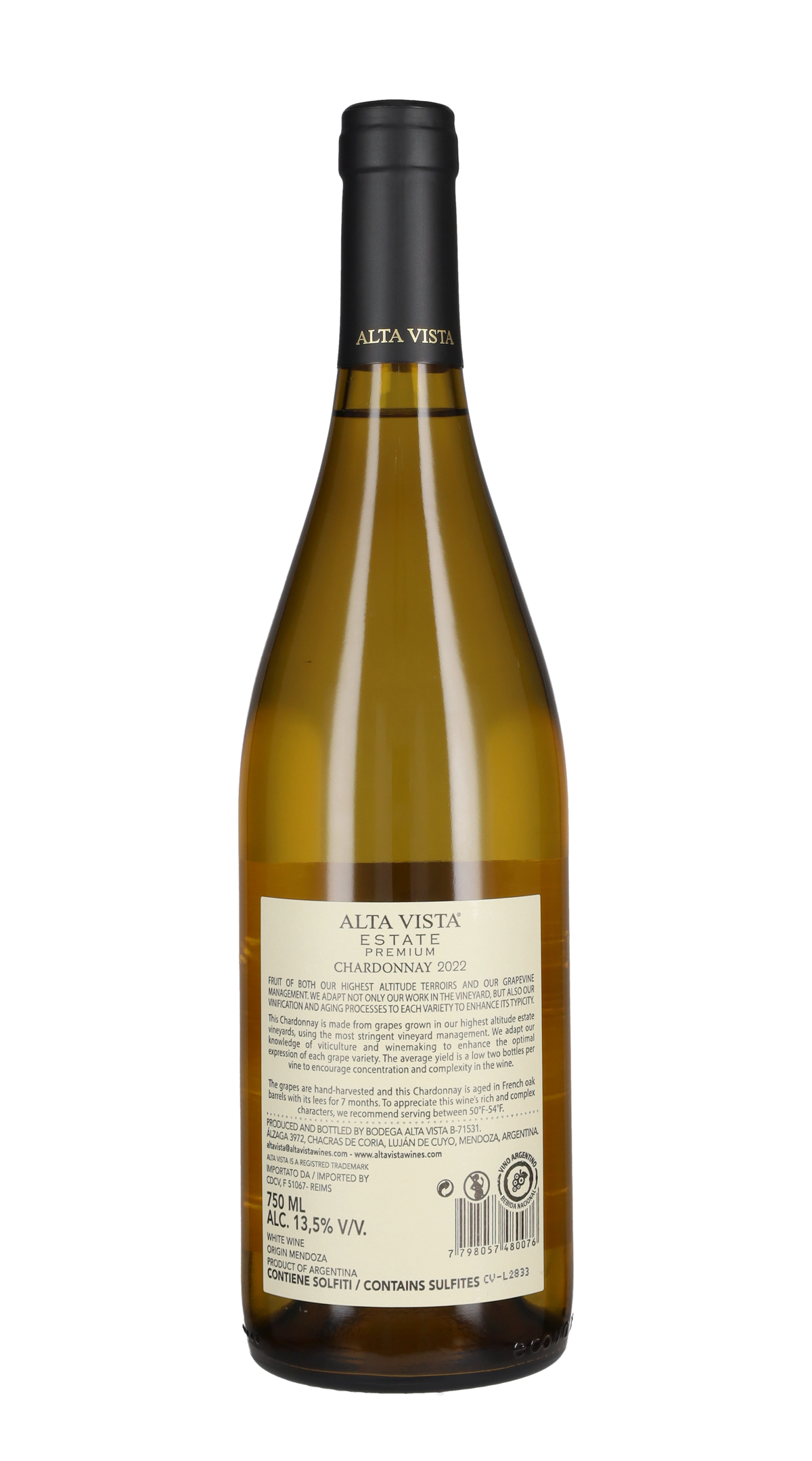 Chardonnay 'Premium' Bodega Alta Vista 2022