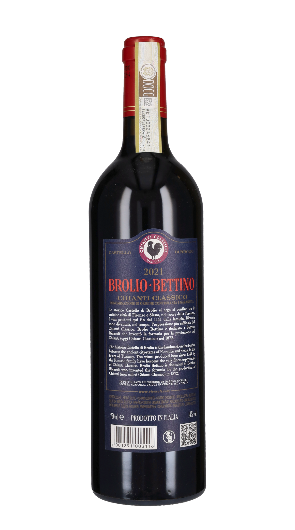 Chianti Classico 'Brolio Bettino' Ricasoli 2022