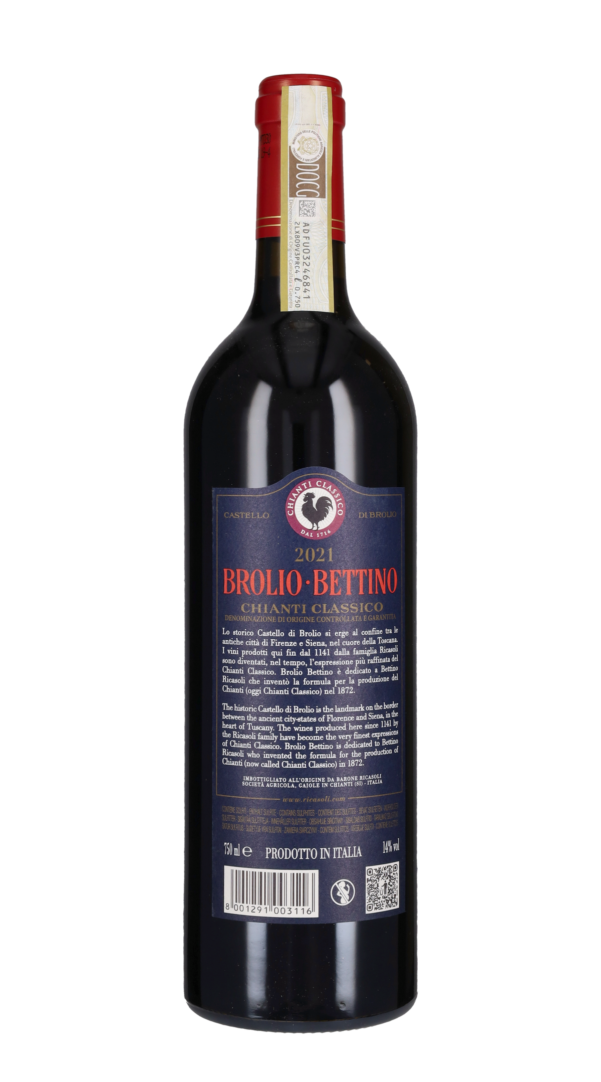 Chianti Classico 'Brolio Bettino' Ricasoli 2021