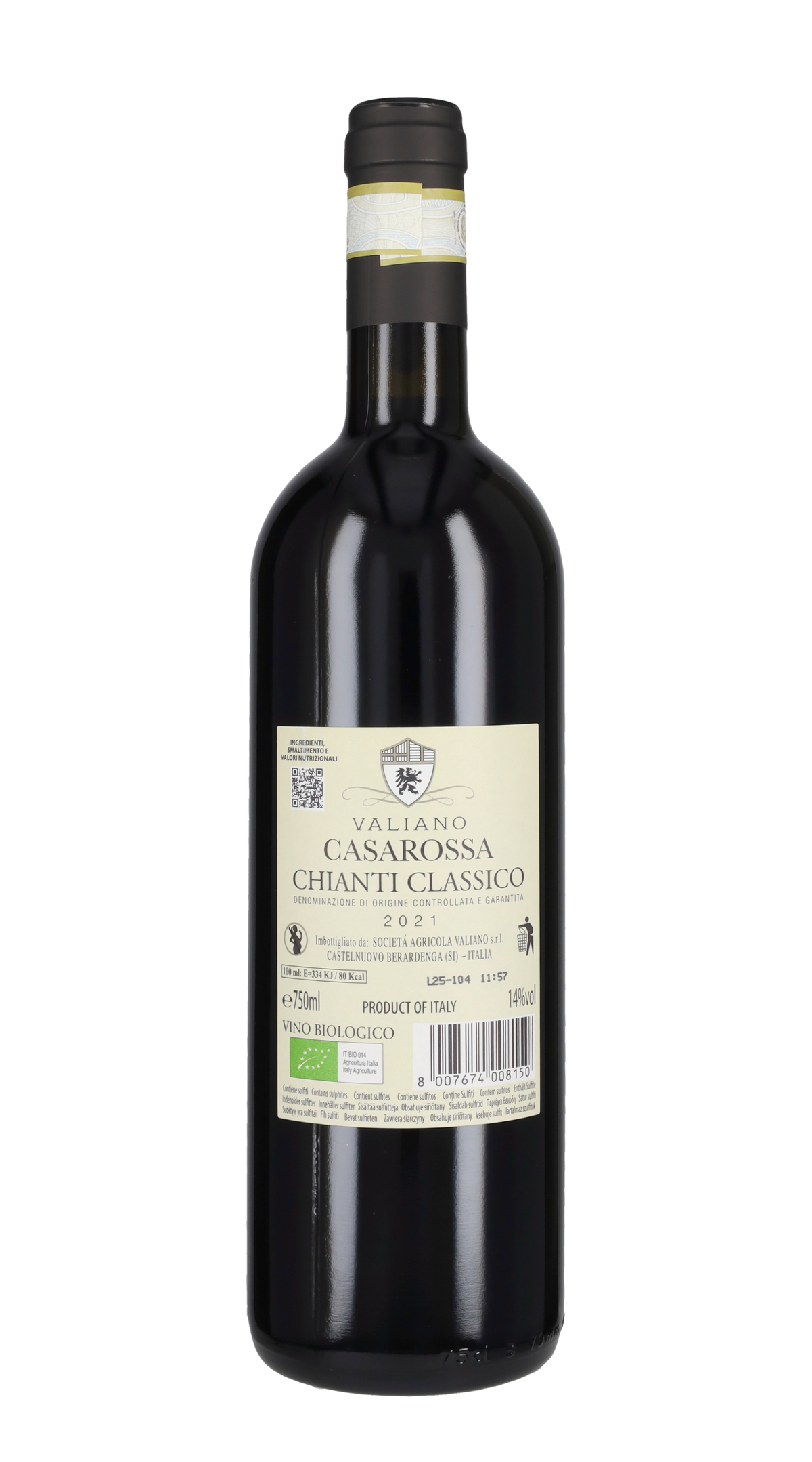 Chianti Classico 'Casarossa' Valiano 2021