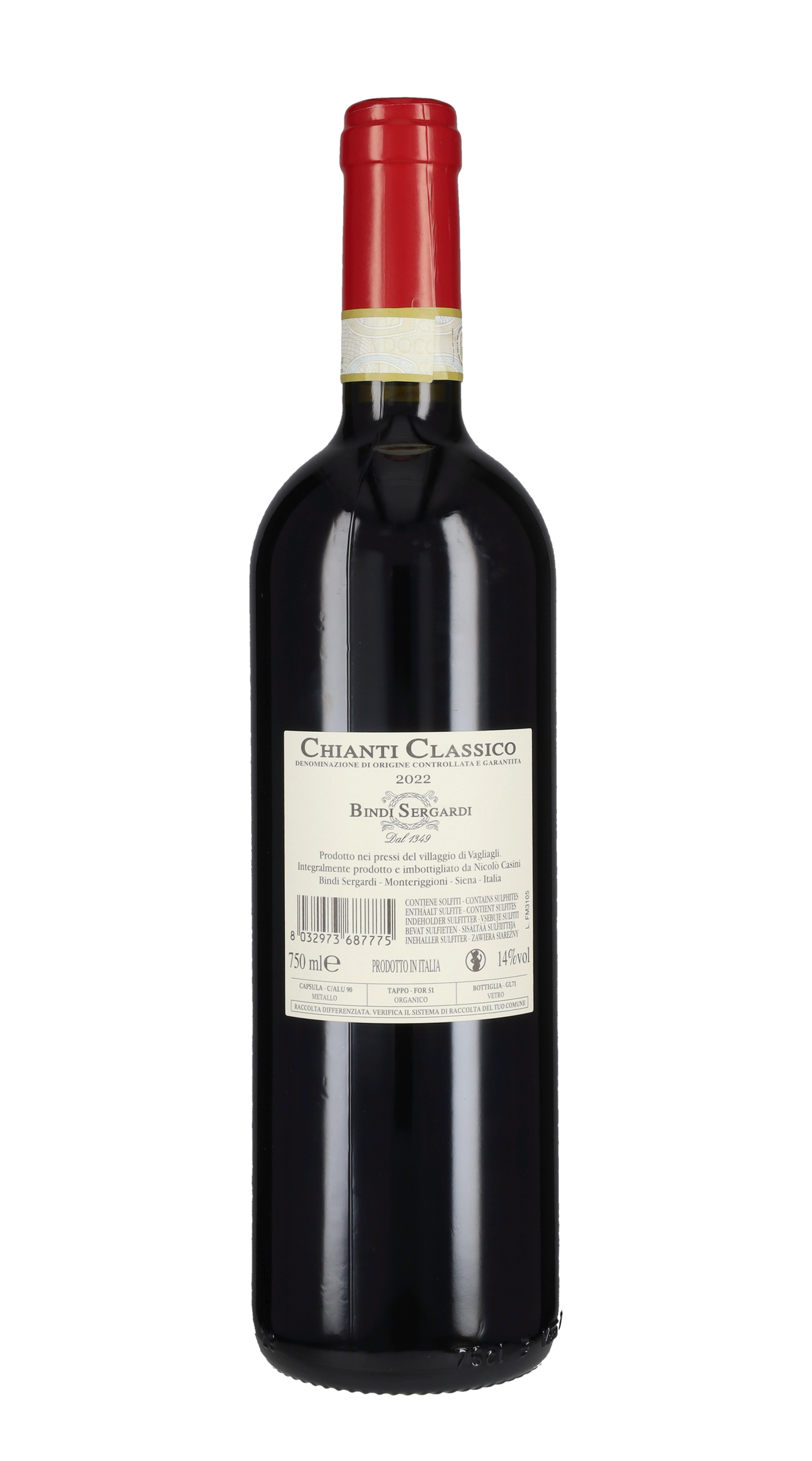 Chianti Classico 'La Ghirlanda' Bindi Sergardi 2022