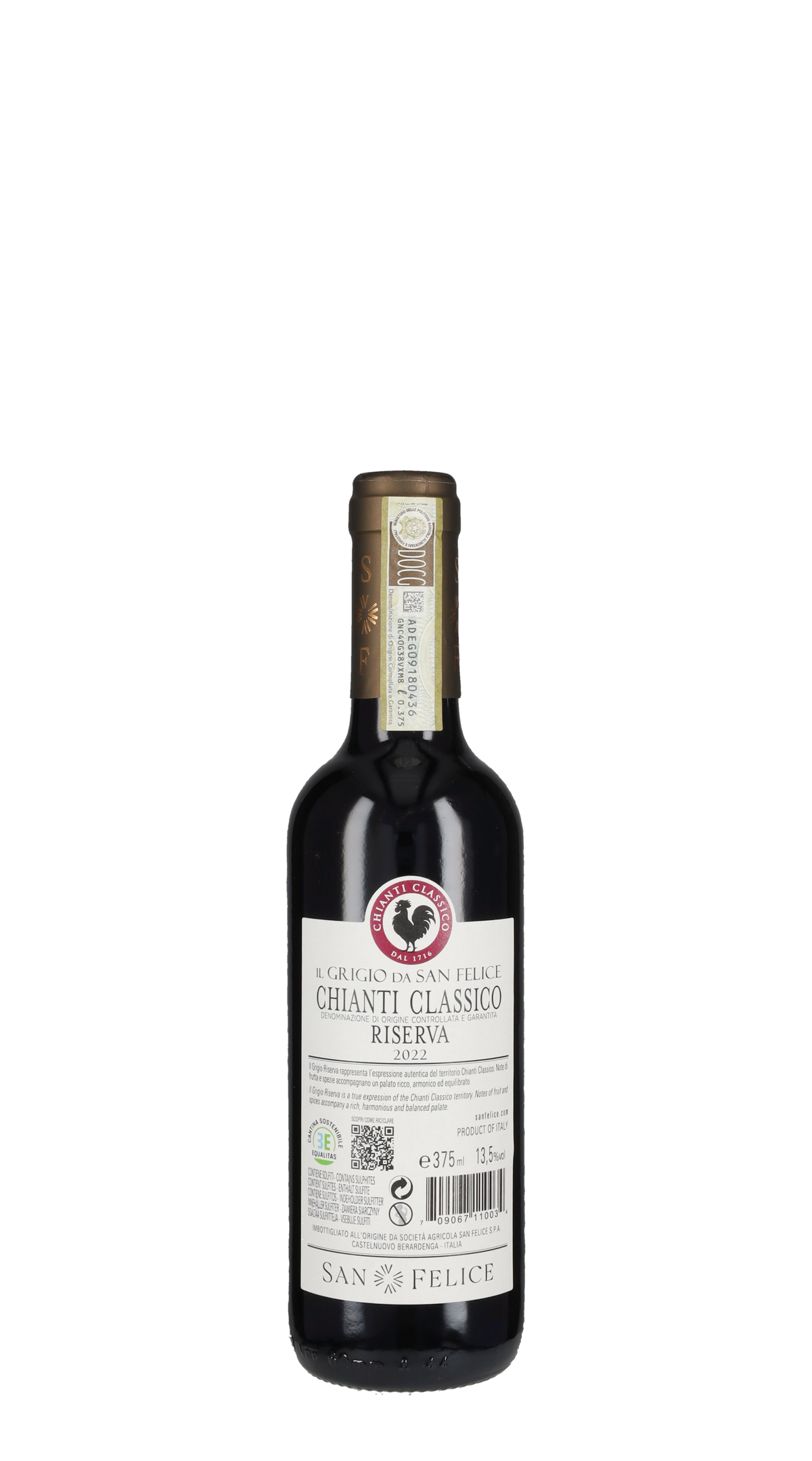 Chianti Classico Riserva 'Il Grigio' San Felice 2022 - 37.5cl
