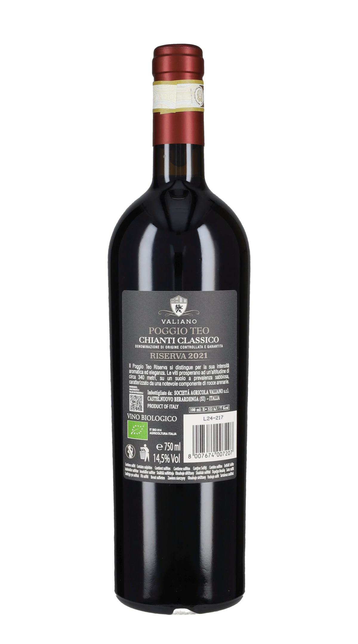 Chianti Classico Riserva 'Poggio Teo' Valiano - Piccini 2021