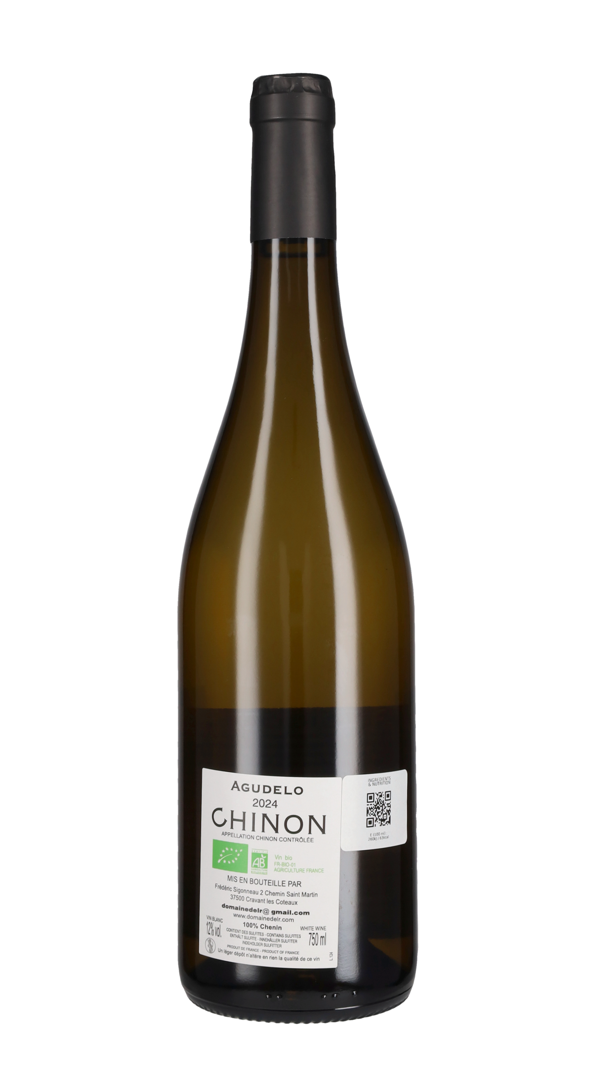 Chinon Blanc 'Agudelo' Domaine de L'R 2024