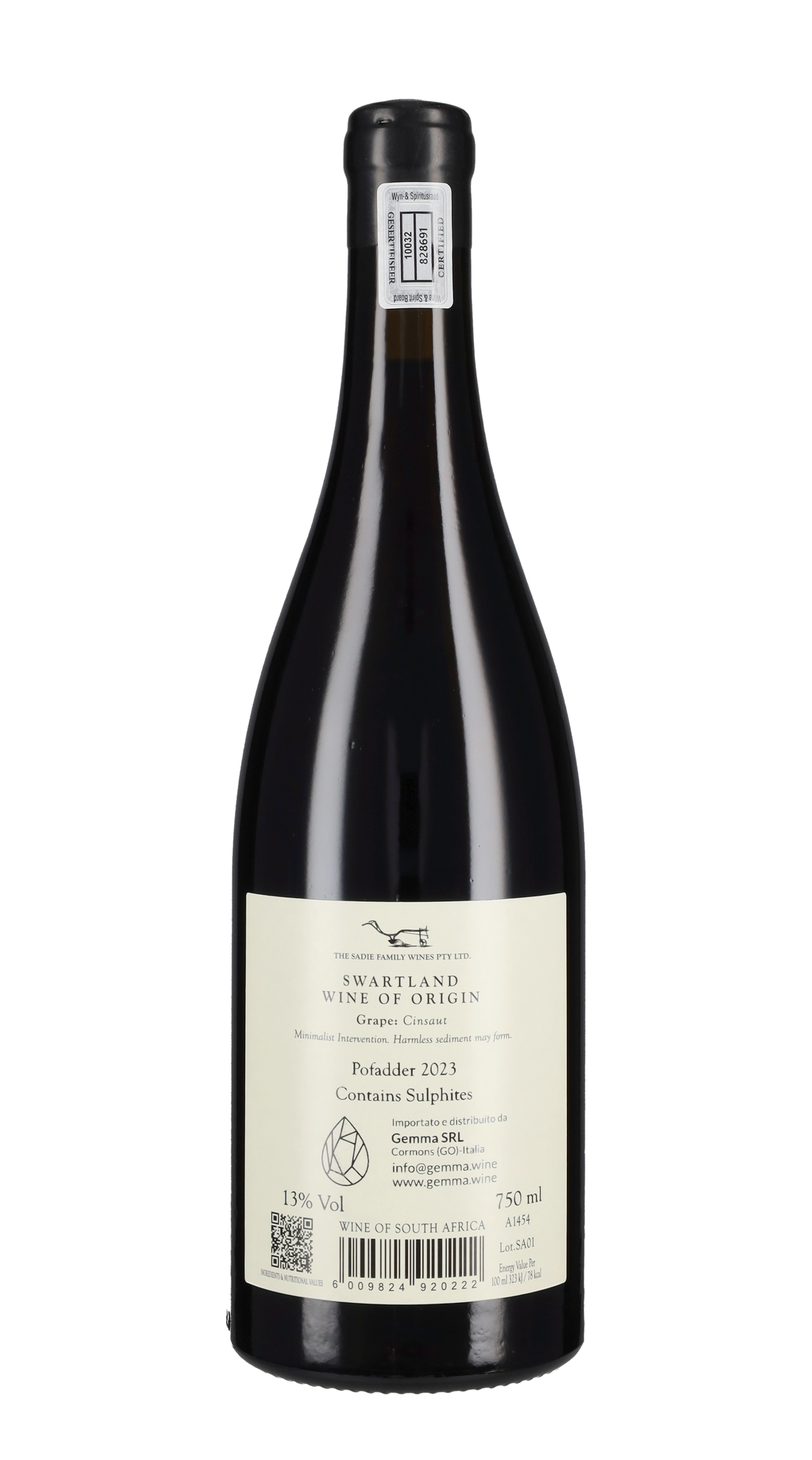 Cinsault 'Pofadder' The Sadie Family 2023