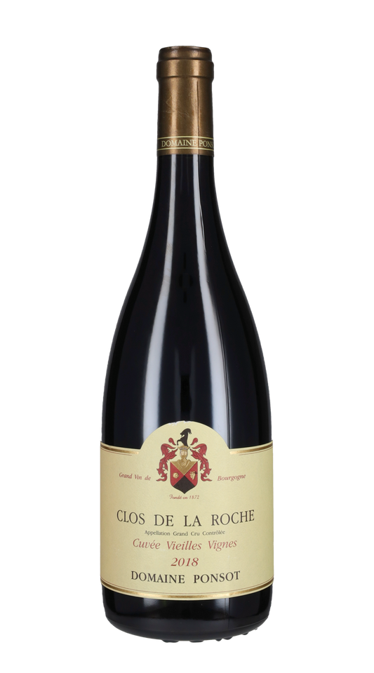 'Clos de la Roche' Grand Cru Vieilles Vignes Domaine Ponsot 2018
