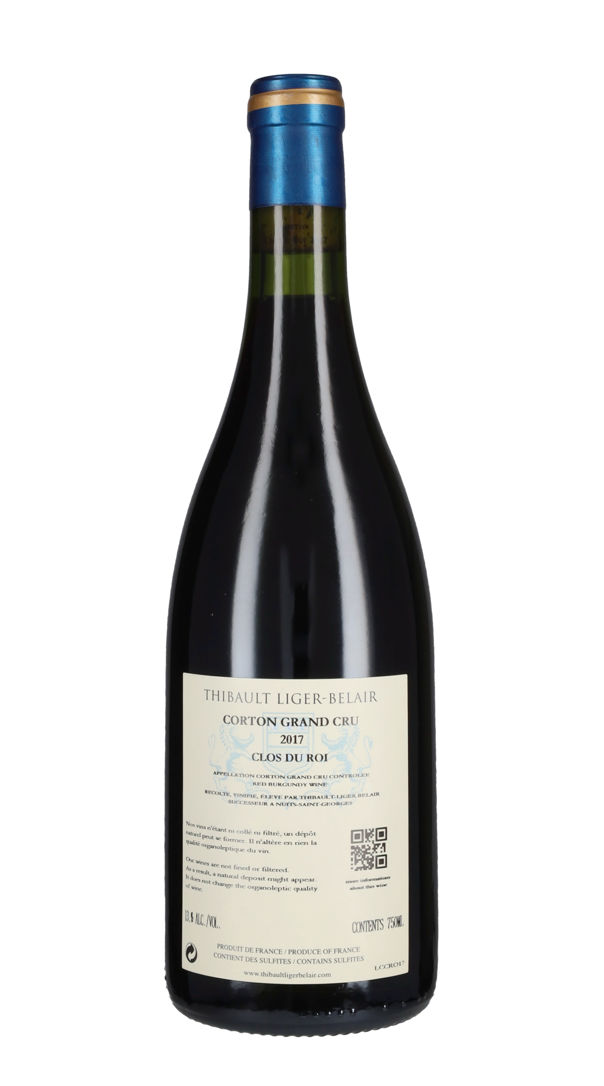 Corton Grand Cru 'Clos du Roi' Thibault Liger-Belair 2017