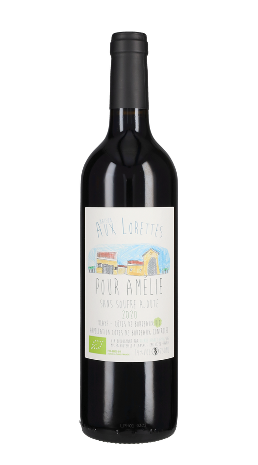 Côtes de Bordeaux 'Pour Amélie' Maison aux Lorettes 2020
