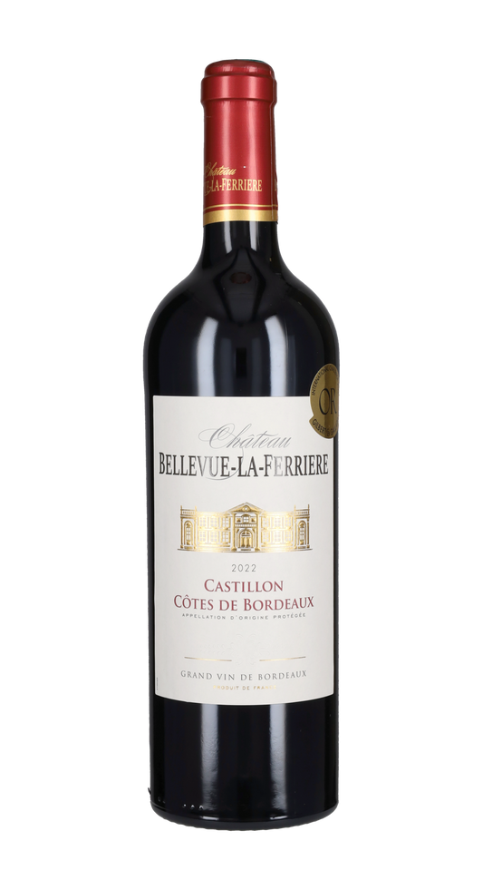 Côtes de Bordeaux Rouge Chateau Bellevue La Ferrière 2022
