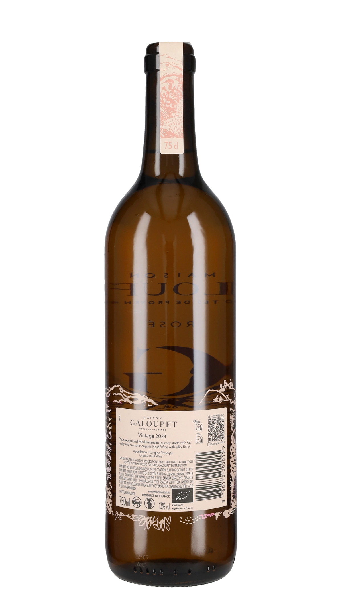 Cotes de Provence Rosé 'G de Galoupet' Maison Galoupet 2024