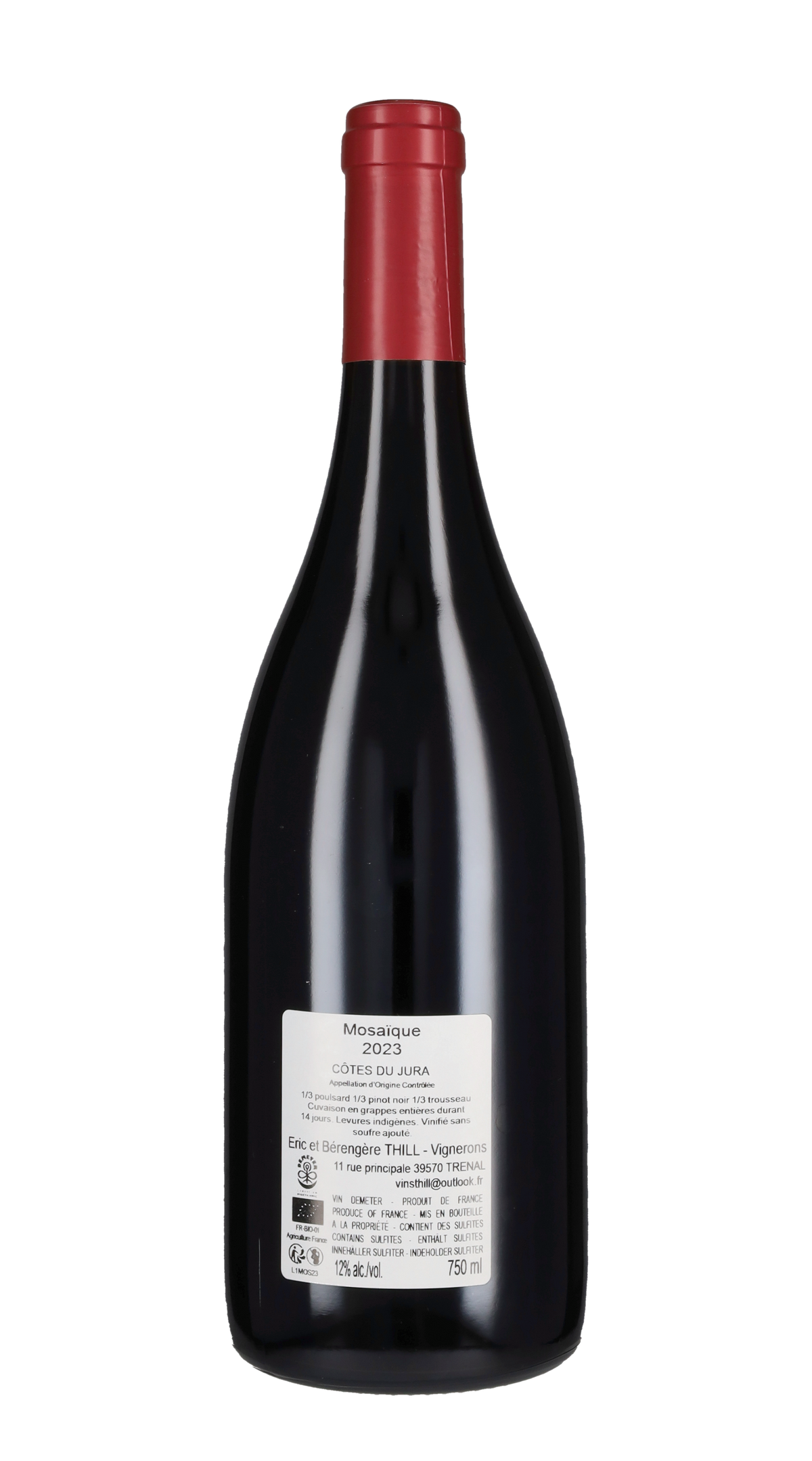 Cotes du Jura 'Mosaique' Domaine Eric Thill 2025