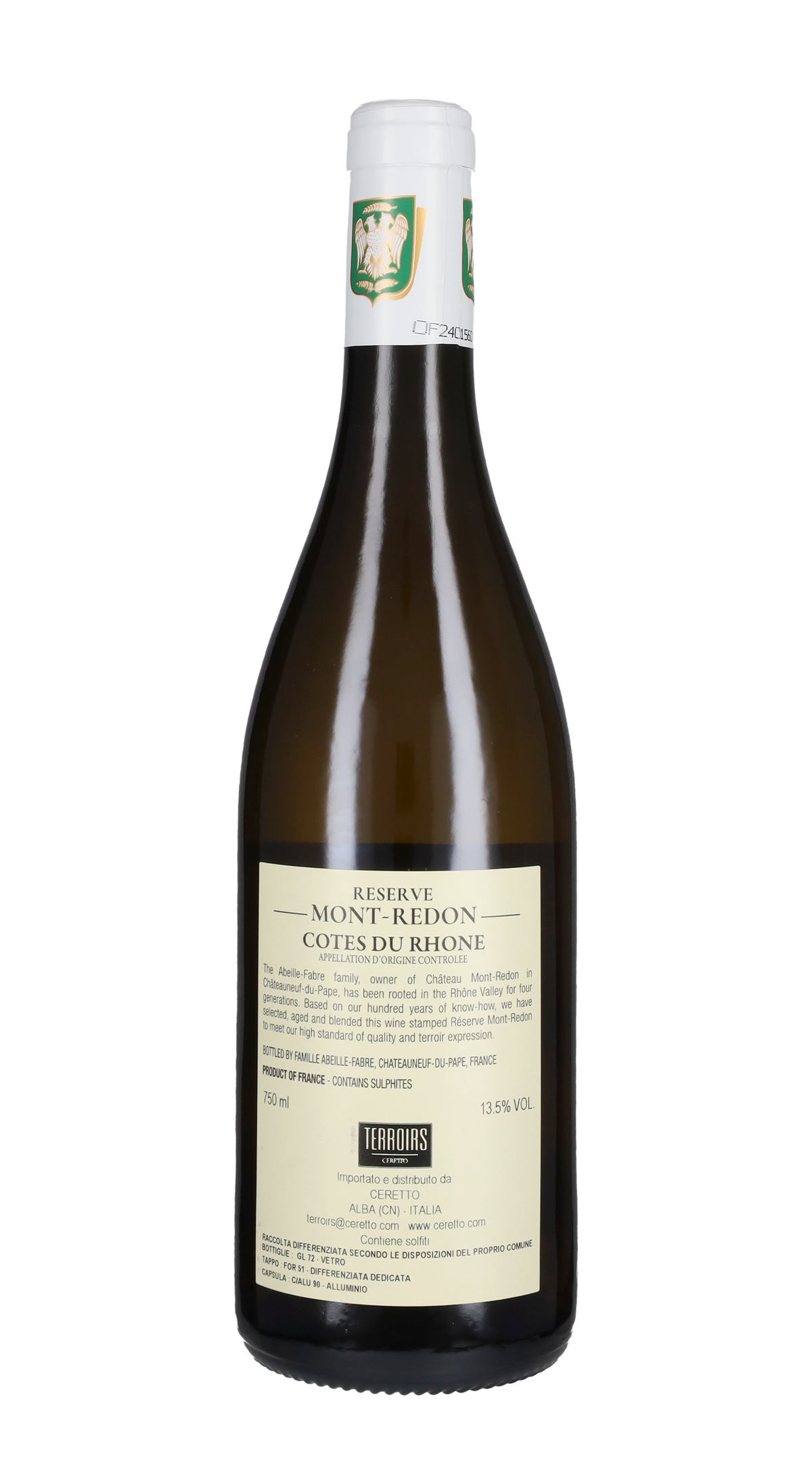 Cotes du Rhone Blanc Reserve Chateau Mont-Redon 2023