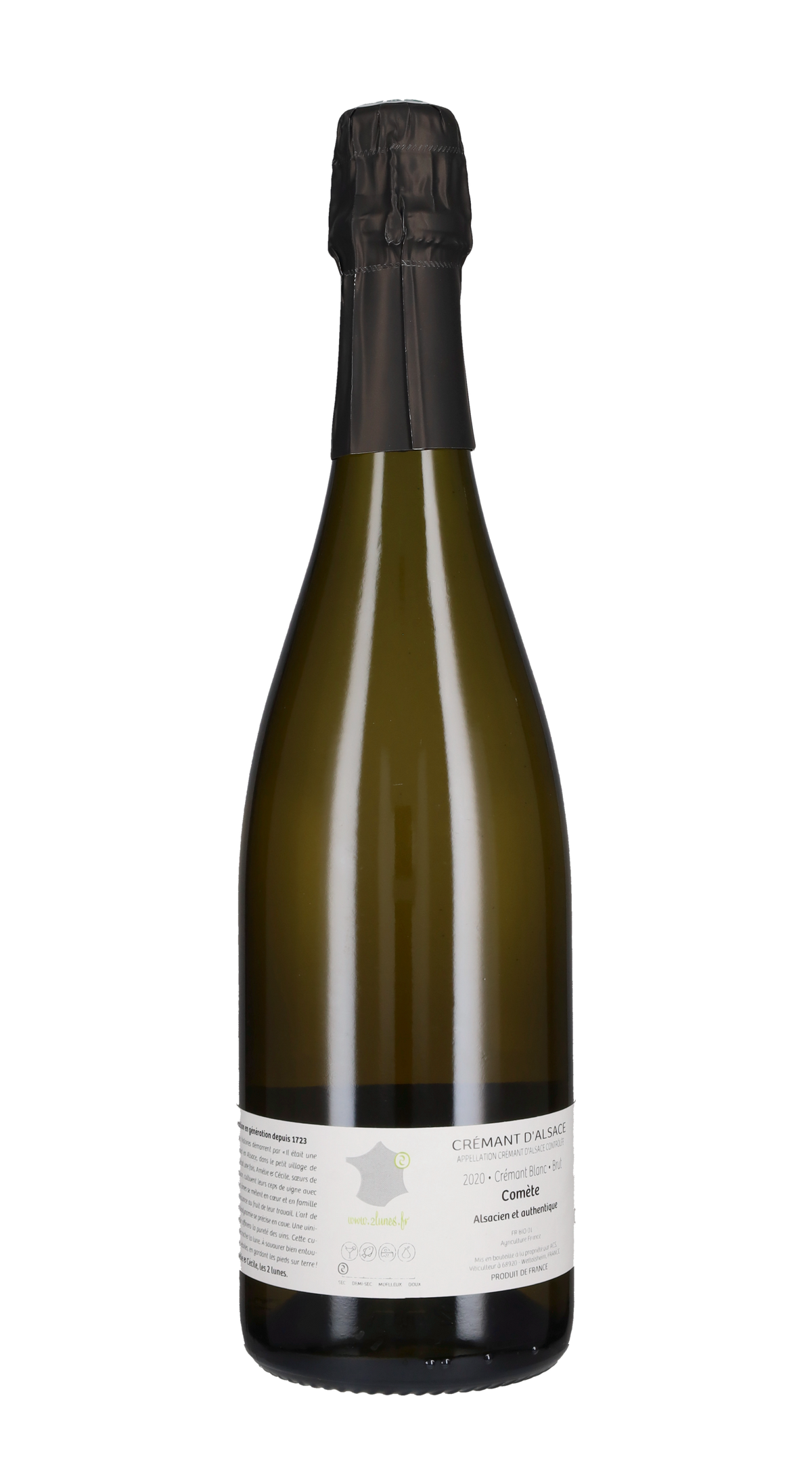 Cremant d'Alsace Brut 'Comete' Vignoble Des 2 Lunes 2020