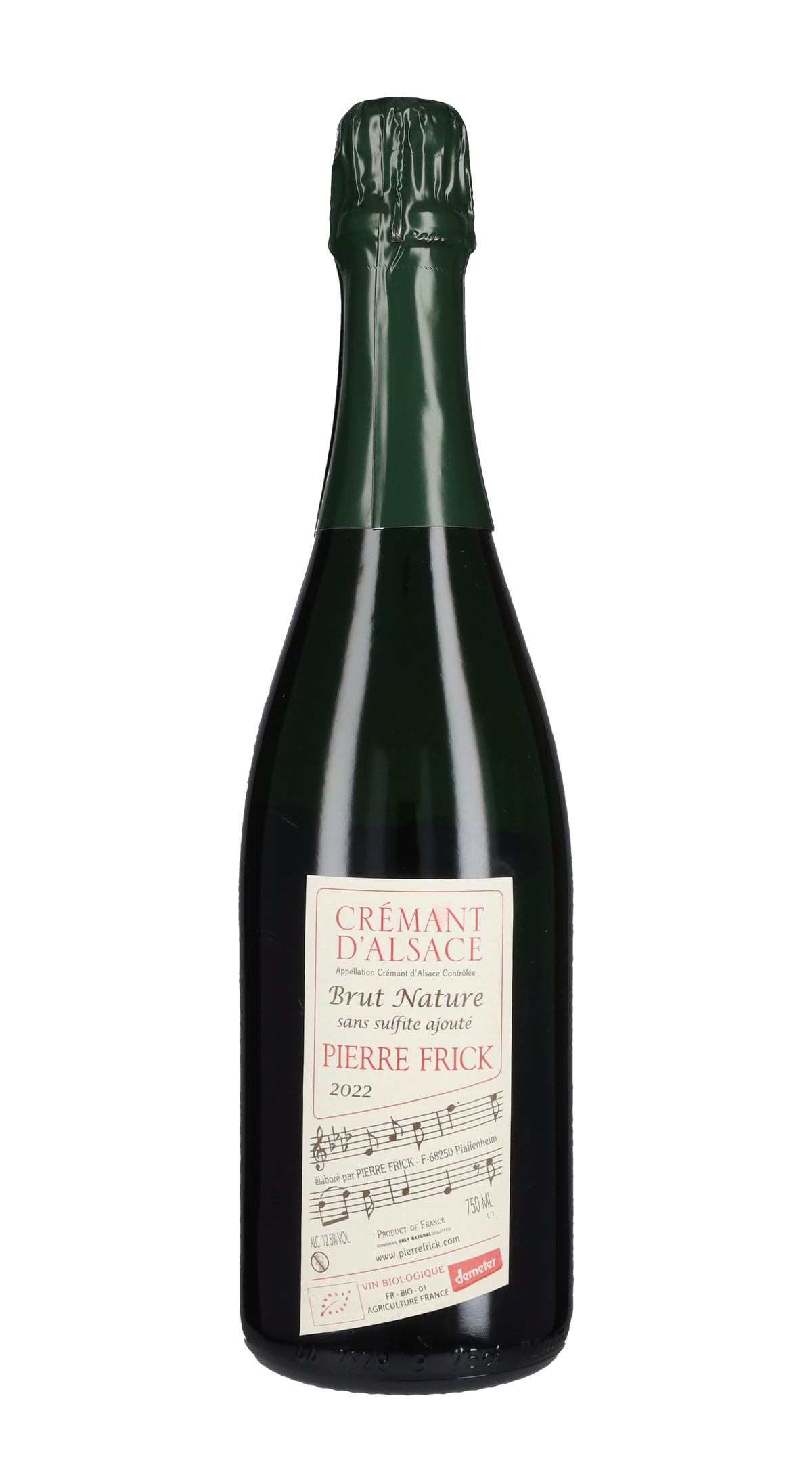 Cremant d'Alsace Brut Nature Pierre Frick 2022