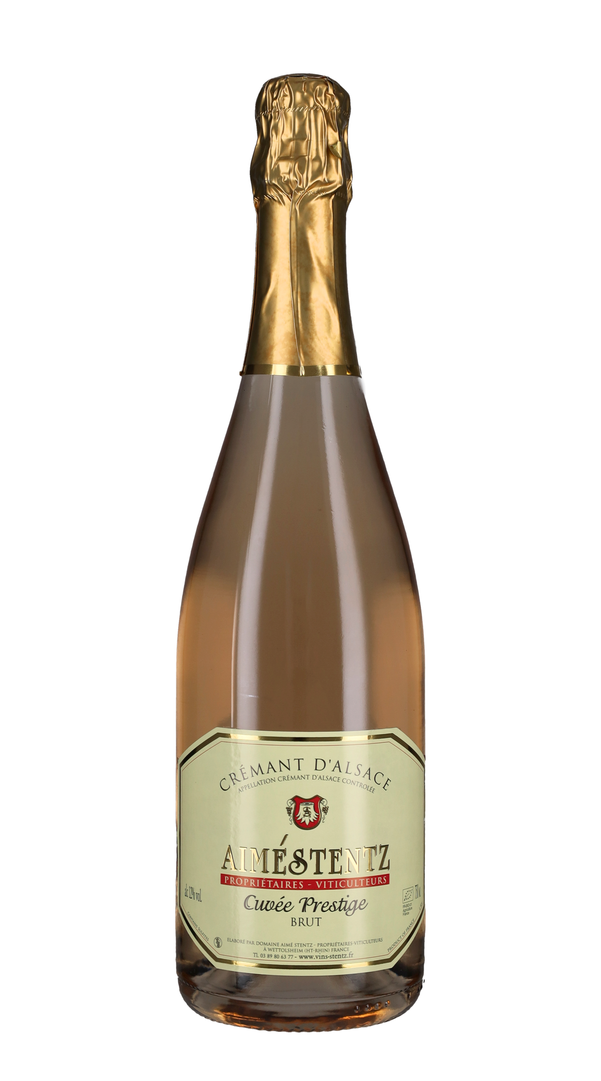 Cremant d'Alsace Rosé Cuvée Prestige Aimé Stentz