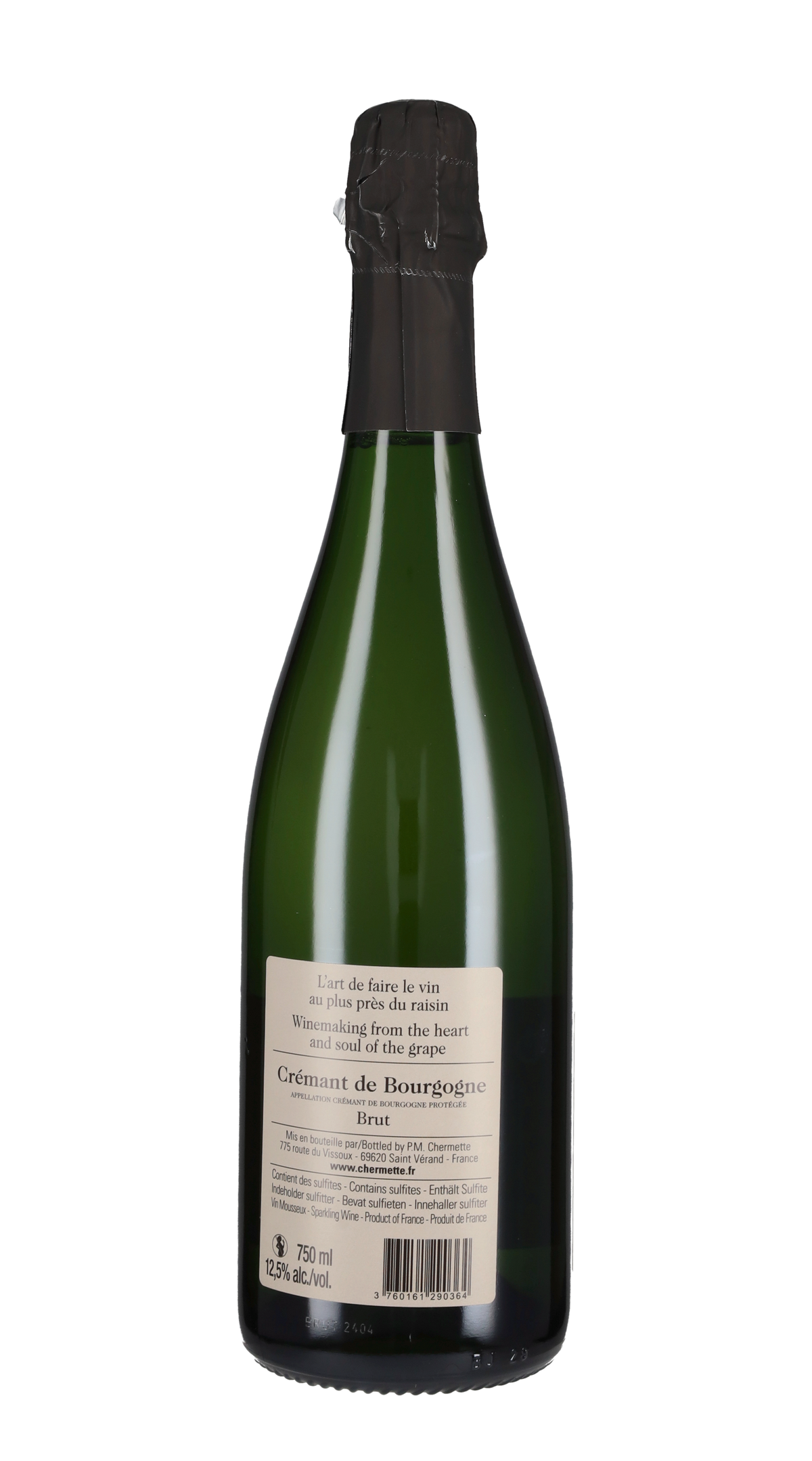 Cremant de Bourgogne Brut Blanc de Blancs Chermette