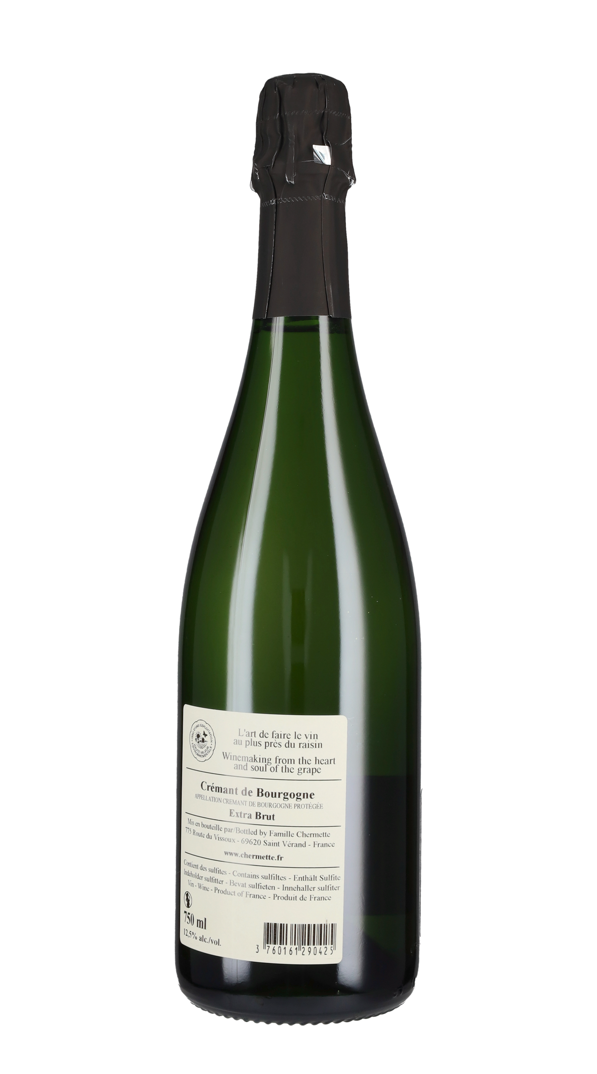 Cremant de Bourgogne Extra Brut Blanc de Blancs Chermette
