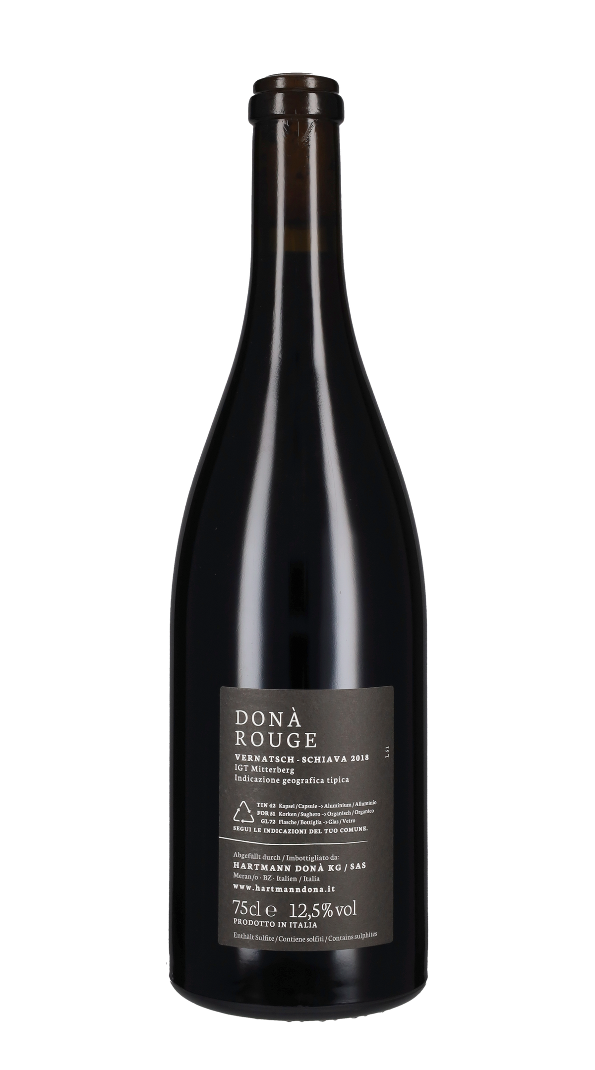 Donà Rouge Hartmann Donà 2018