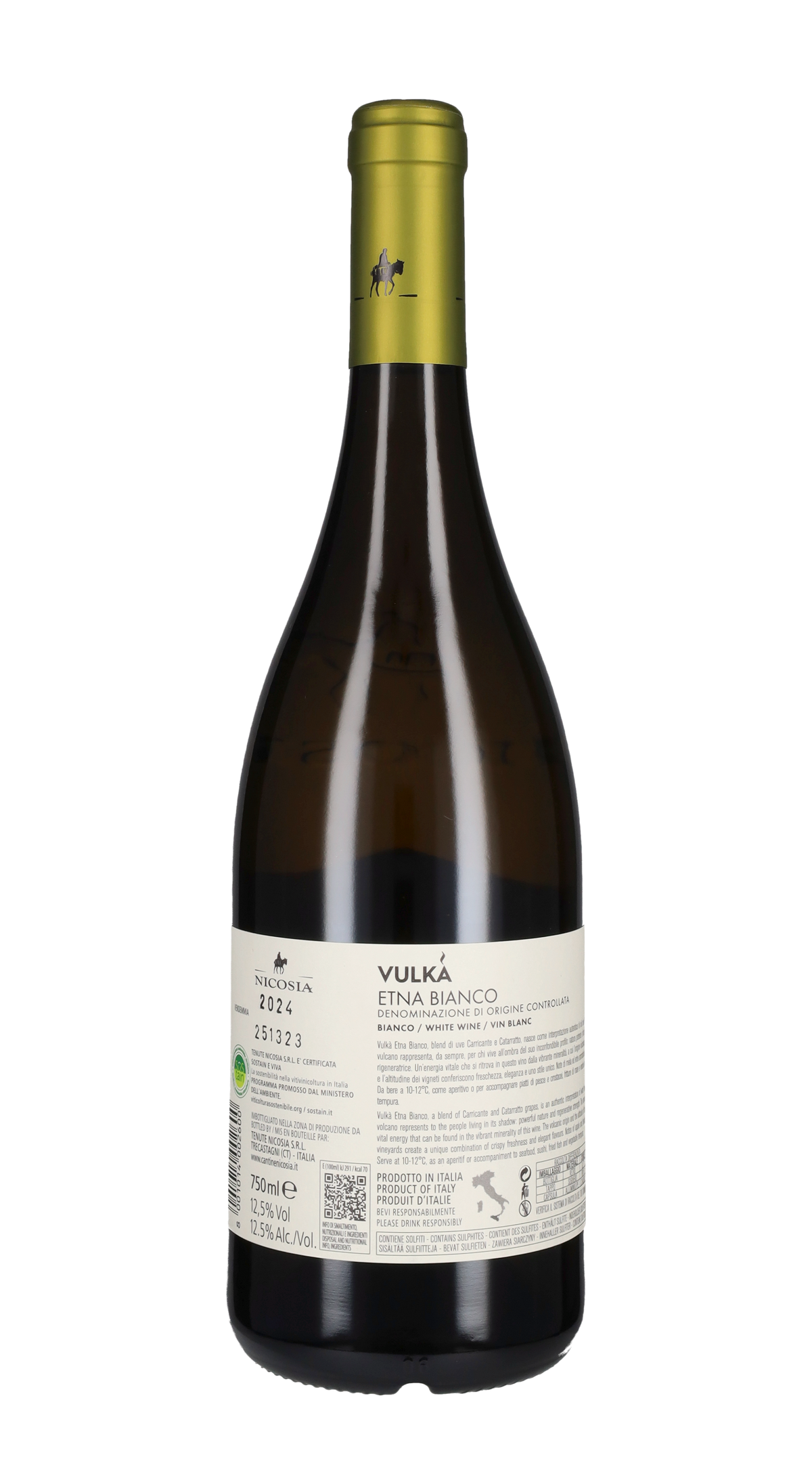 Etna Bianco 'Vulkà' Cantine Nicosia 2025