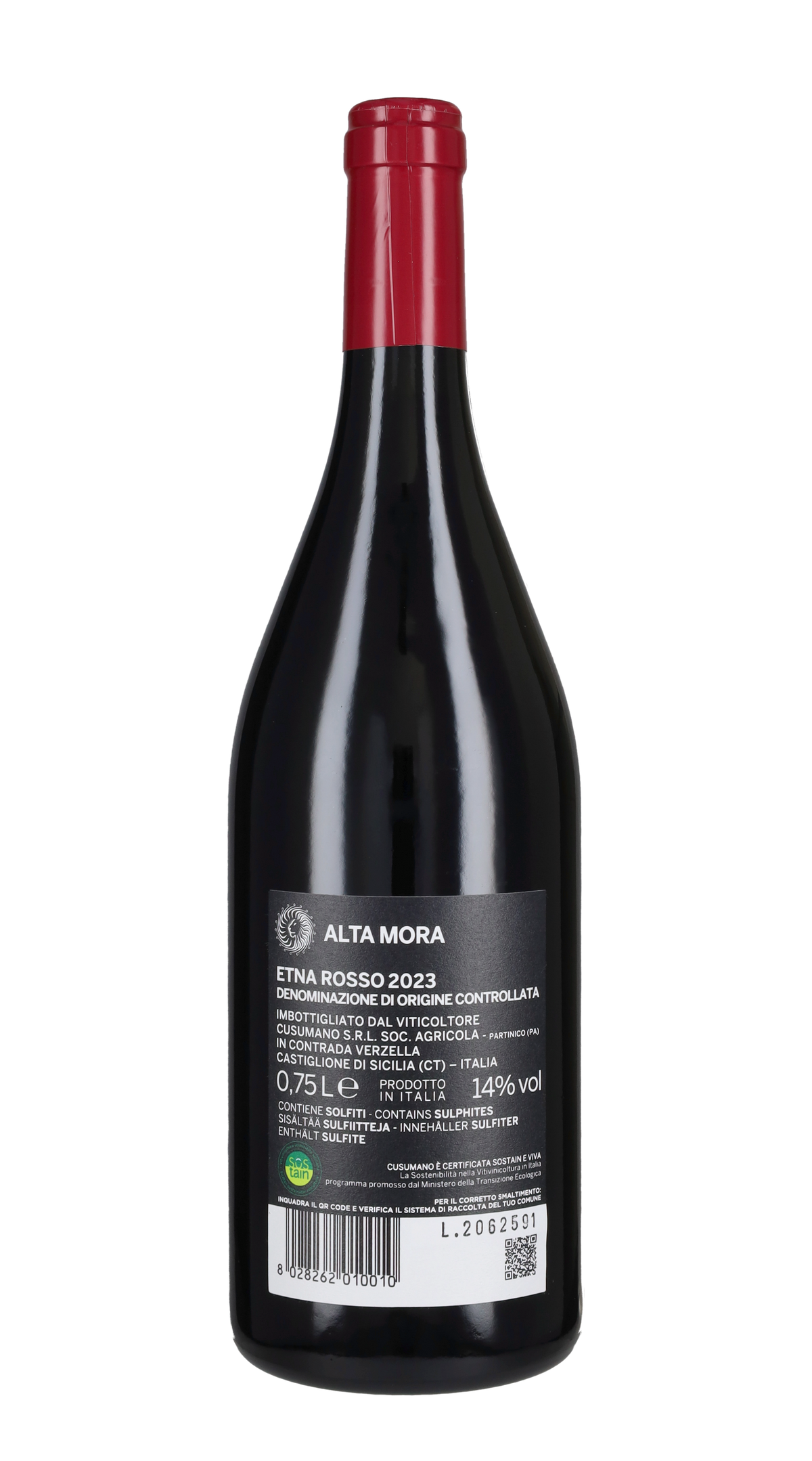 Etna Rosso 'Alta Mora' Cusumano 2023